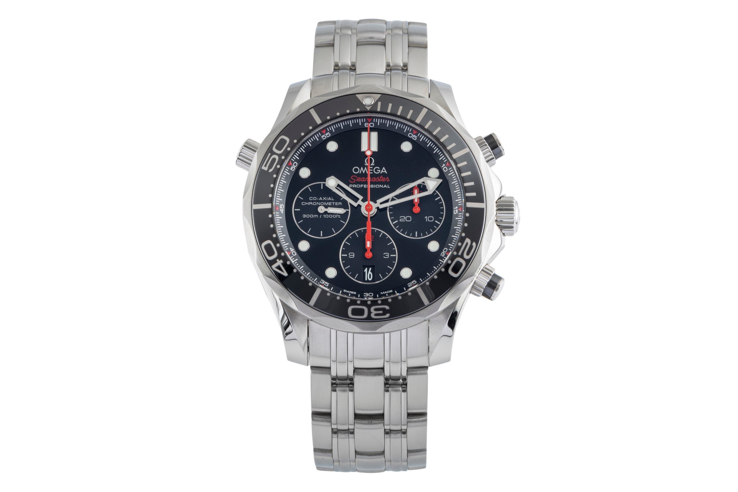 Omega Seamaster cronógrafo acero automático reloj para caballeros 212.30.44.50.01.001  [2502446]