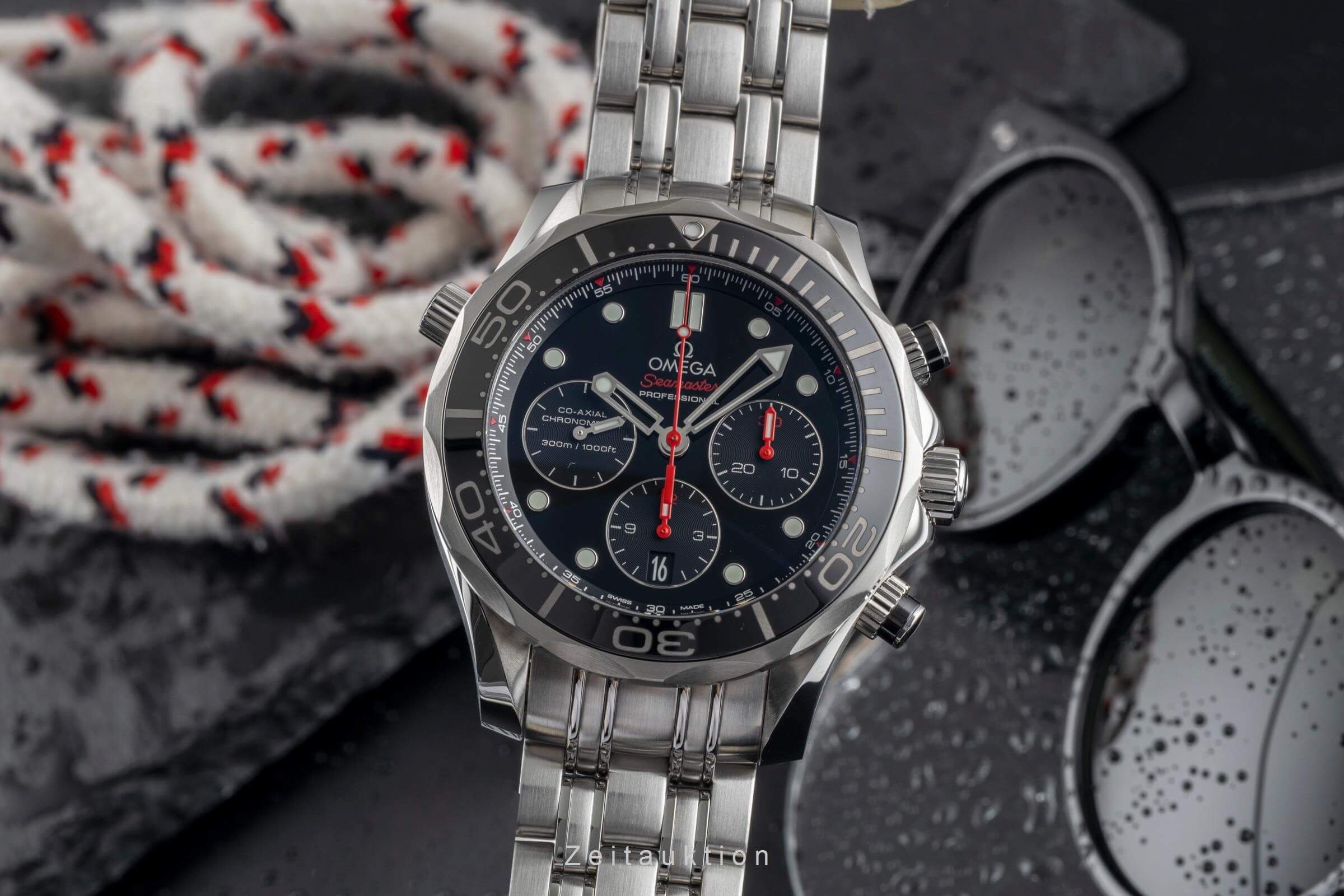 Omega Seamaster cronógrafo acero automático reloj para caballeros 212.30.44.50.01.001  [2502446]