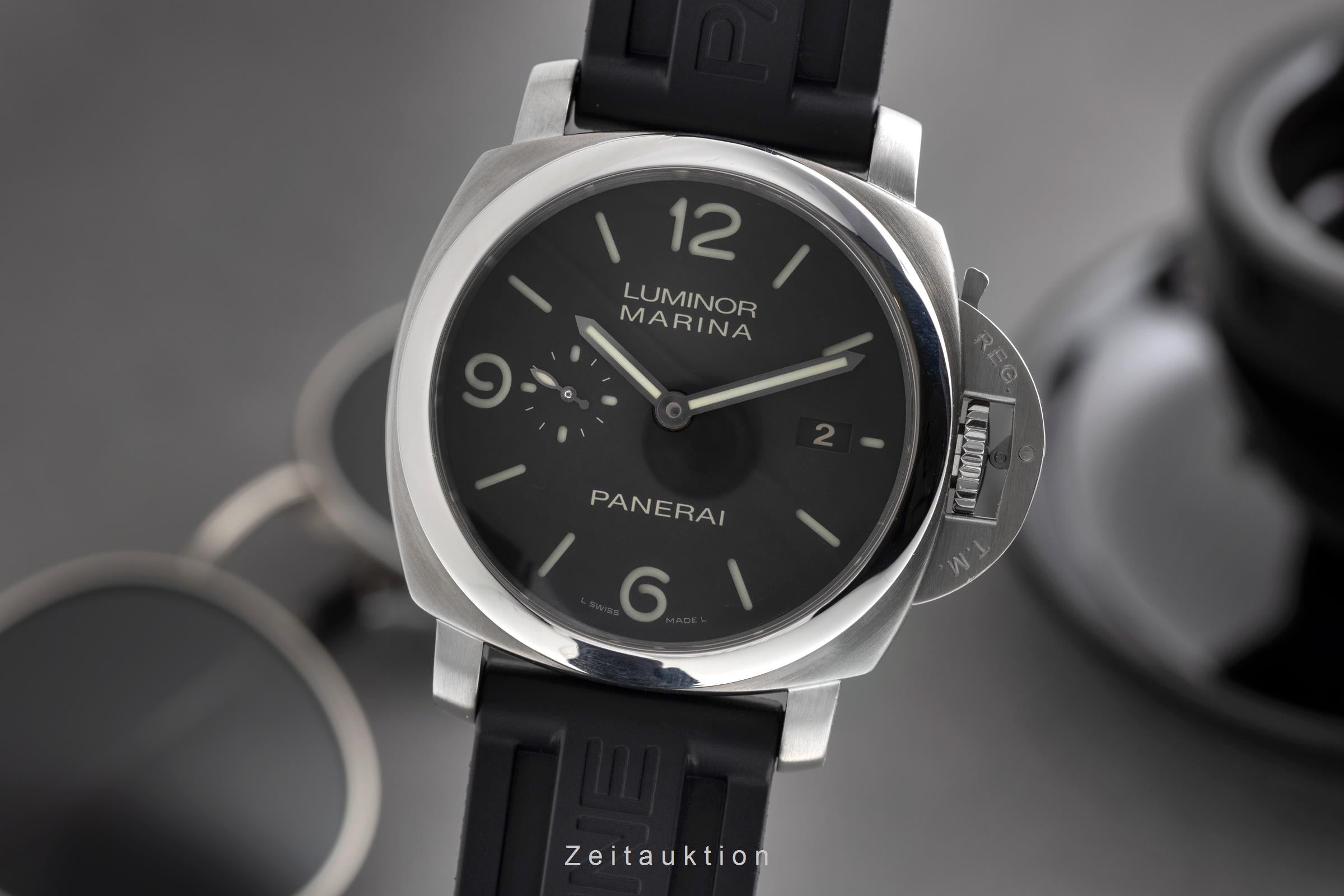 Panerai Luminor Marina acero automático reloj para caballeros PAM00328  [2502495]