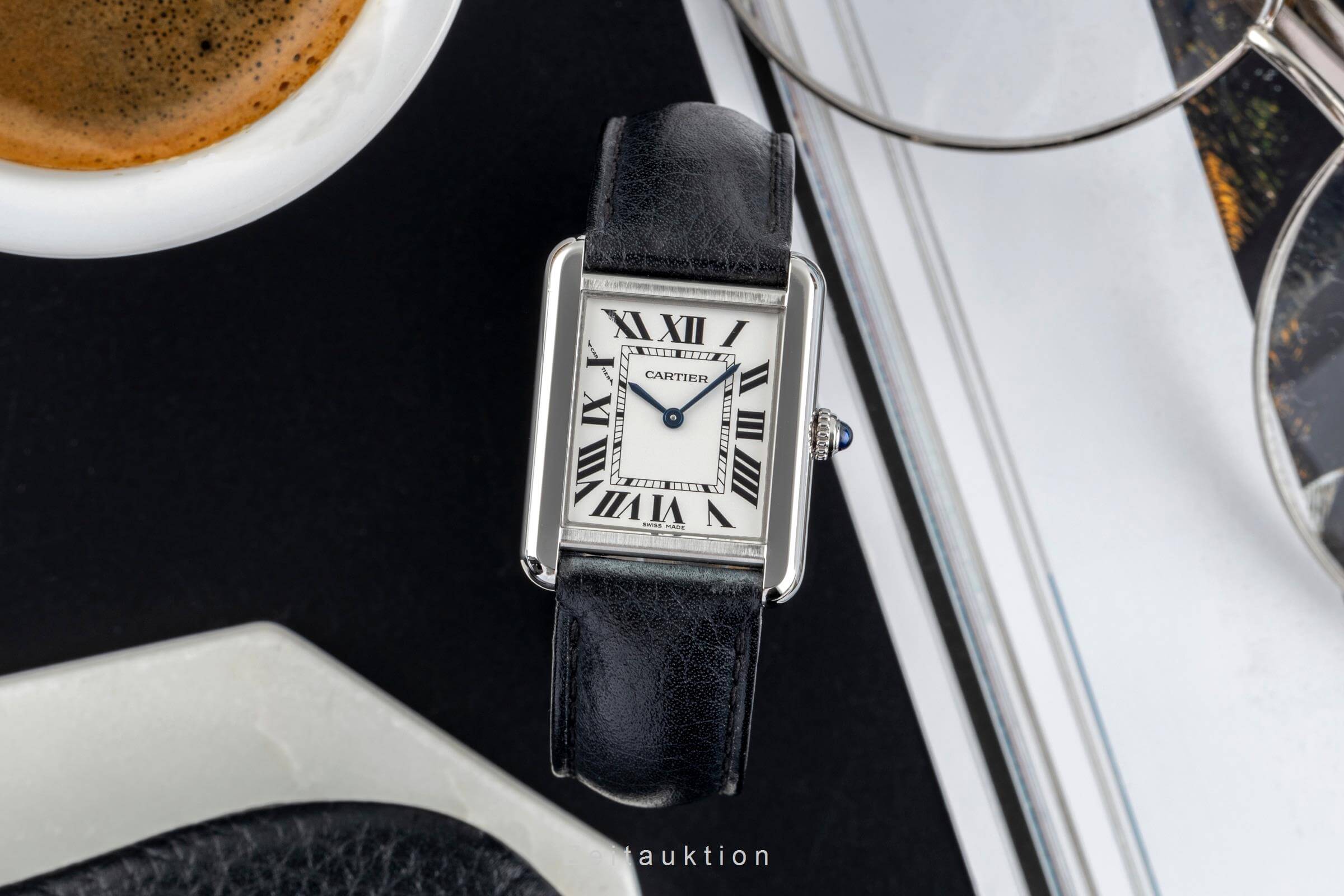 Cartier Tank acciaio quarzo orologio da donna WSTA0030  [2502504]