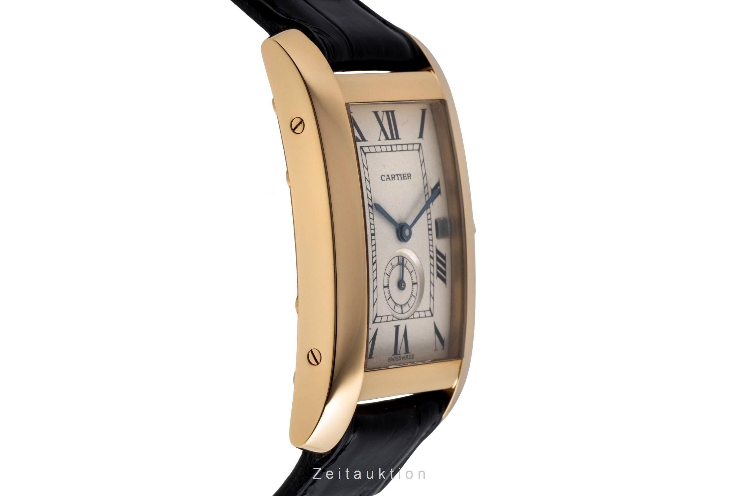 Cartier Tank Américaine oro 18 ct quarzo unisex W2600351  [2502506]