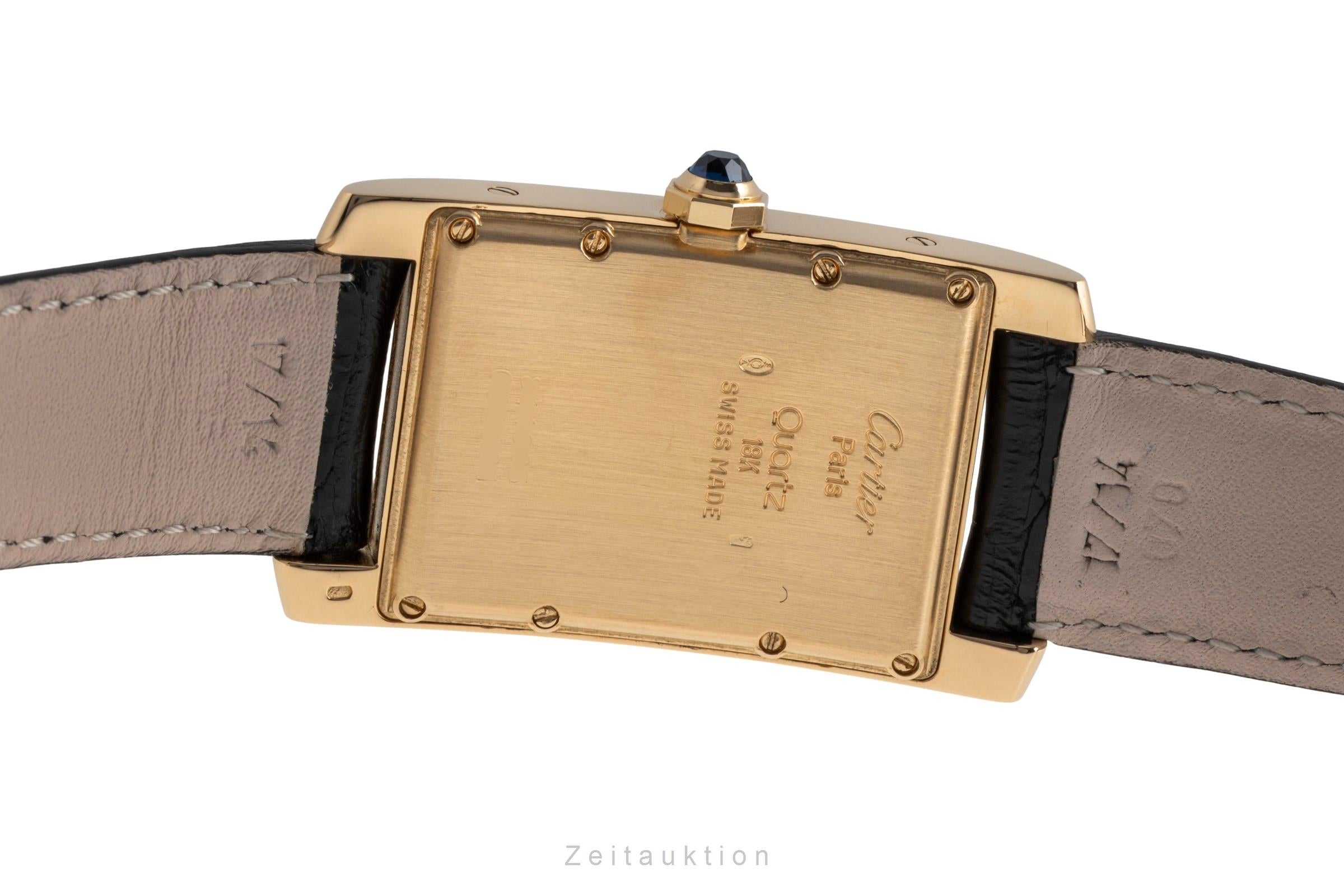 Cartier Tank Américaine oro 18 ct quarzo unisex W2600351  [2502506]