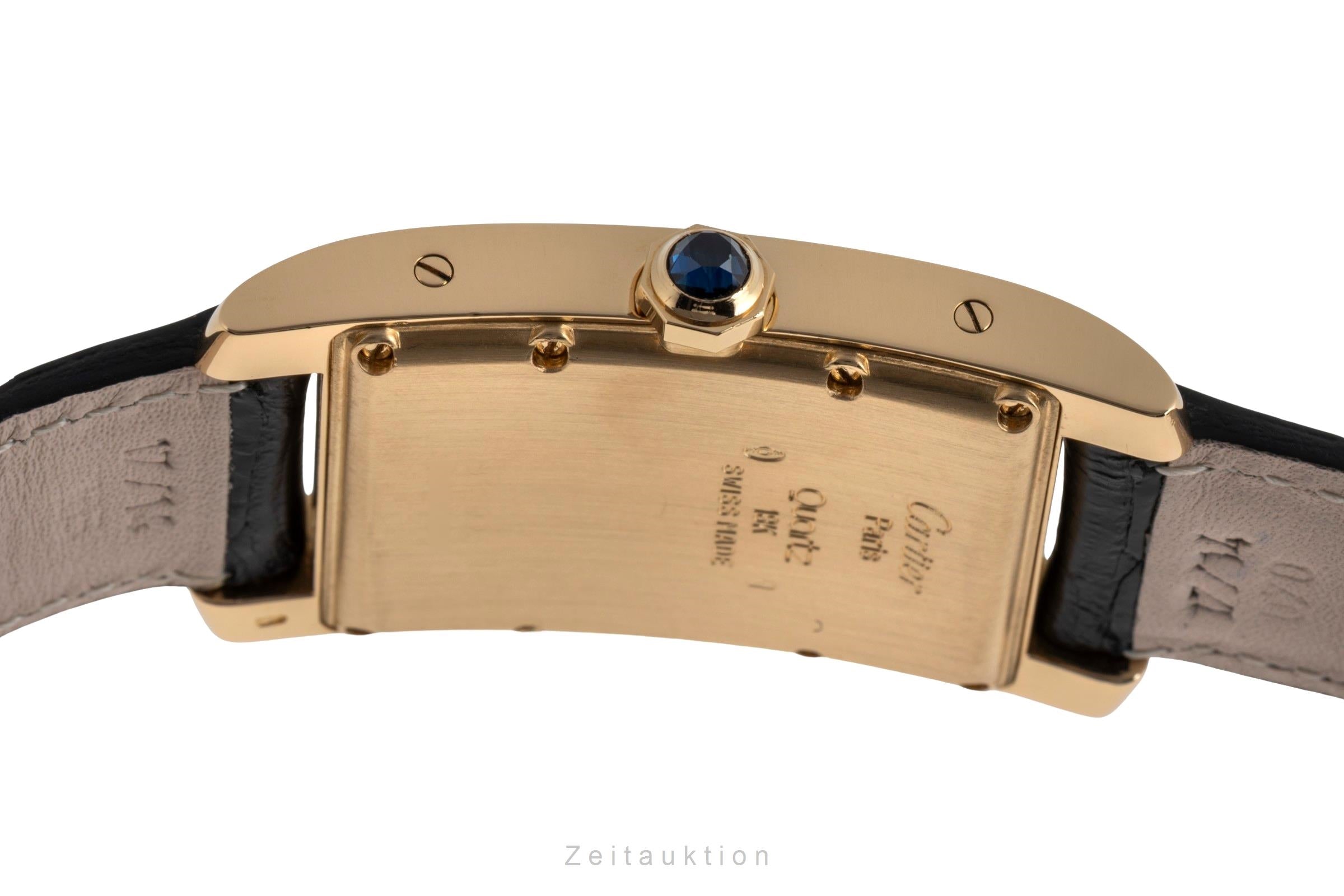 Cartier Tank Américaine oro 18 ct quarzo unisex W2600351  [2502506]