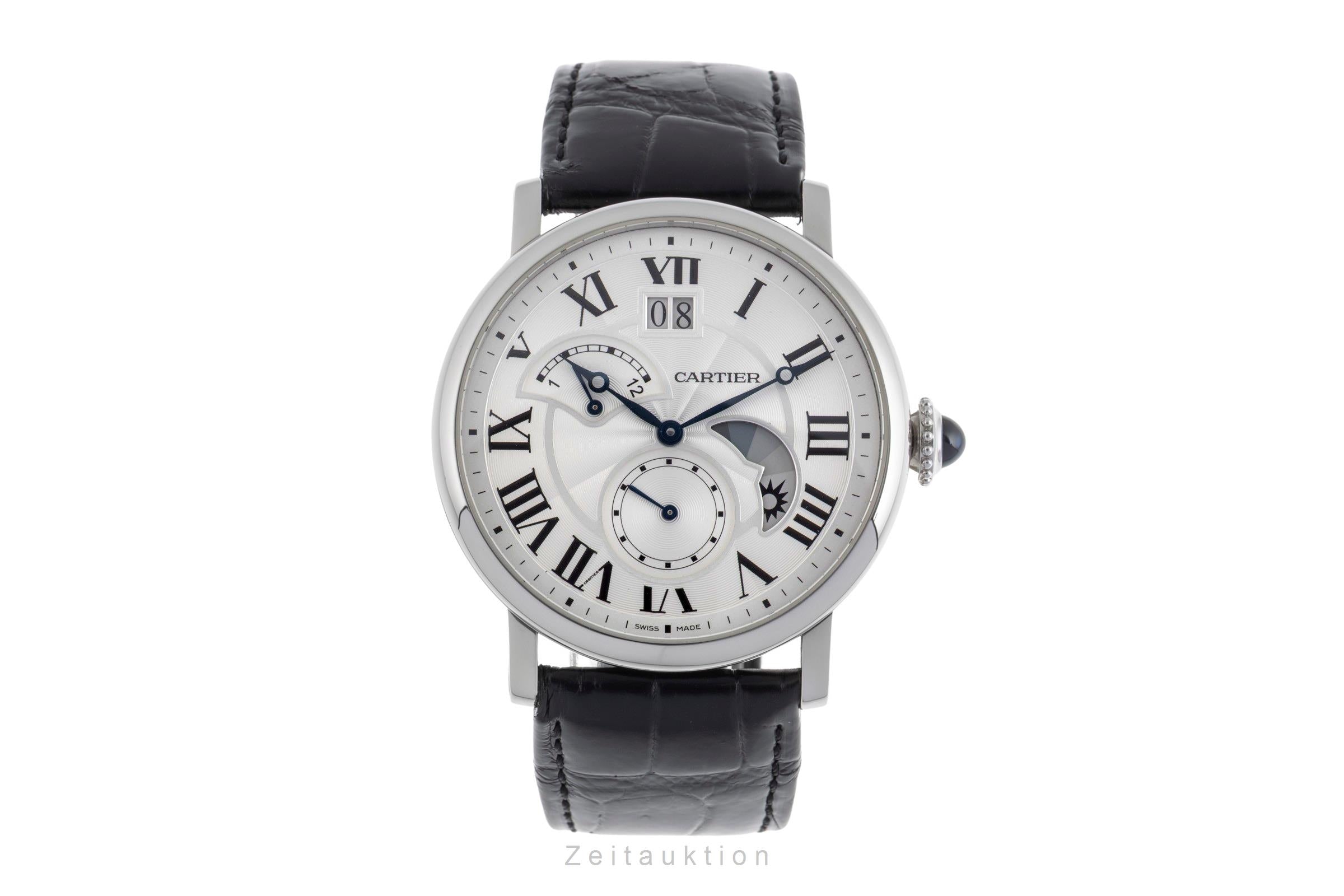 Cartier Rotonde de Cartier acciaio automatismo orologio da uomo W1556368 LP: 11400EUR  [2502530]