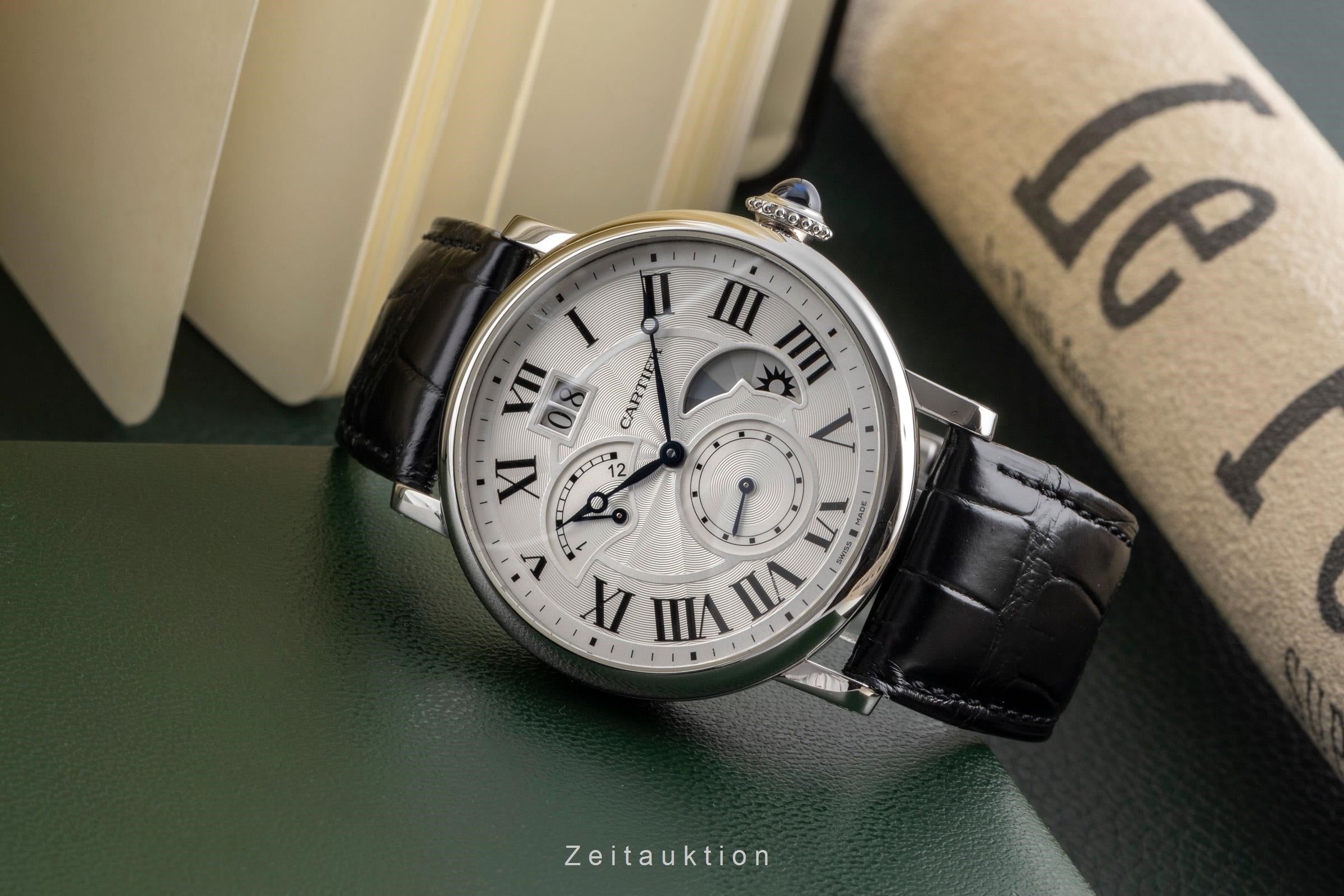 Cartier Rotonde de Cartier acciaio automatismo orologio da uomo W1556368 LP: 11400EUR  [2502530]