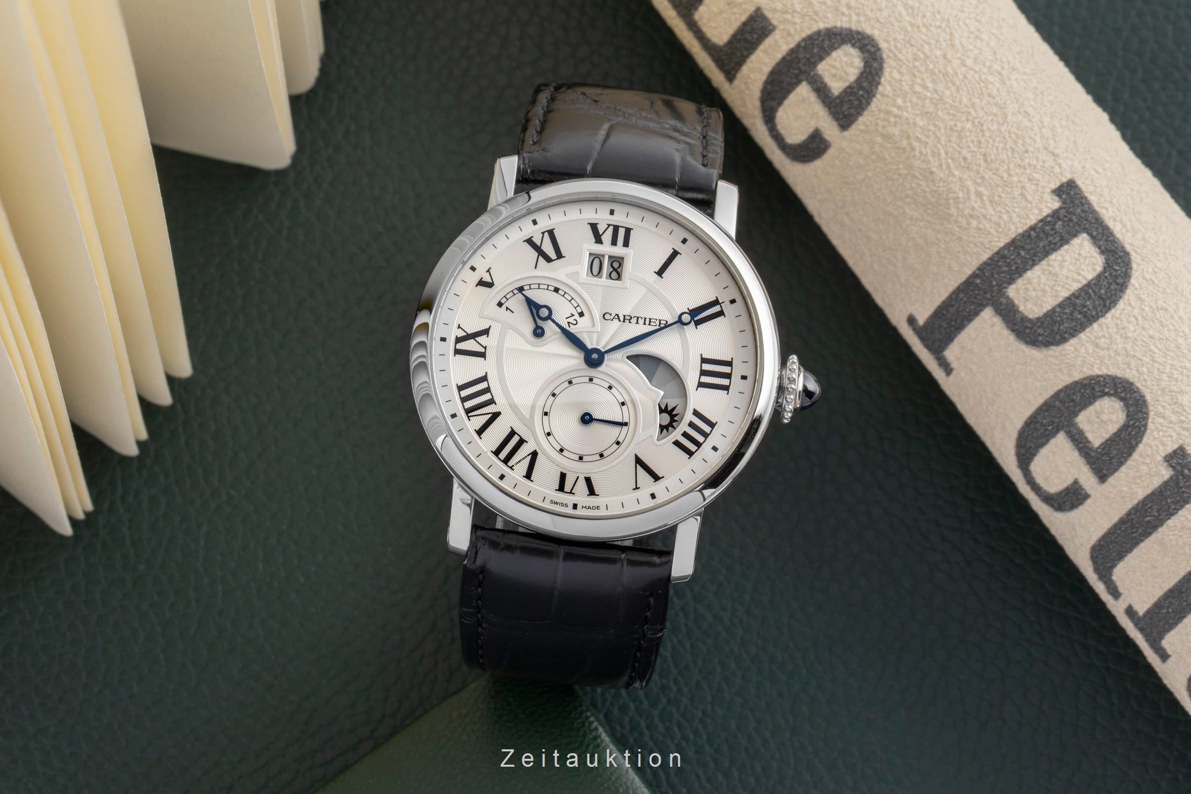 Cartier Rotonde de Cartier acciaio automatismo orologio da uomo W1556368 LP: 11400EUR  [2502530]
