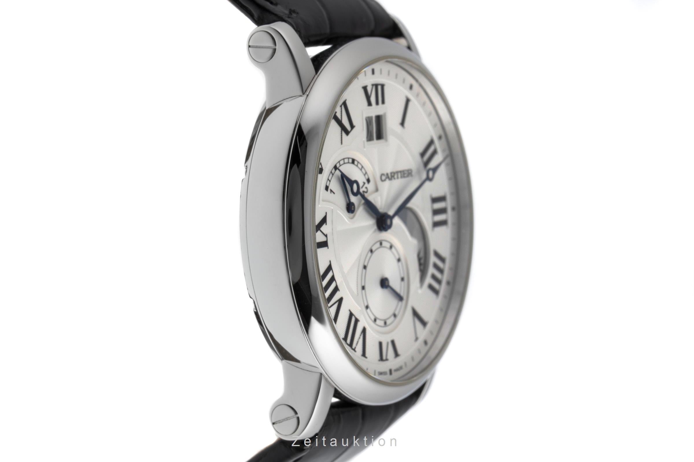 Cartier Rotonde de Cartier acciaio automatismo orologio da uomo W1556368 LP: 11400EUR  [2502530]
