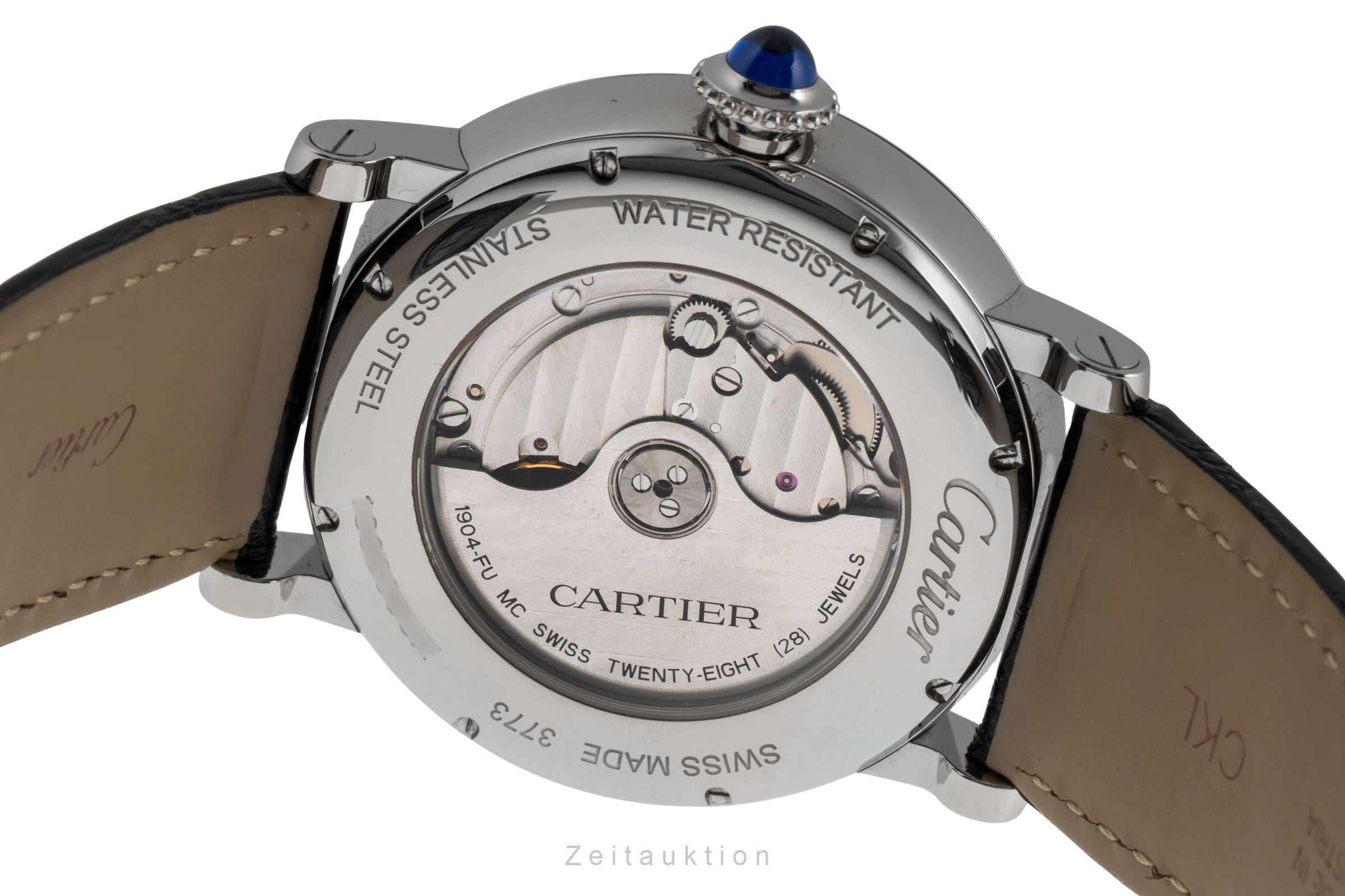 Cartier Rotonde de Cartier acciaio automatismo orologio da uomo W1556368 LP: 11400EUR  [2502530]
