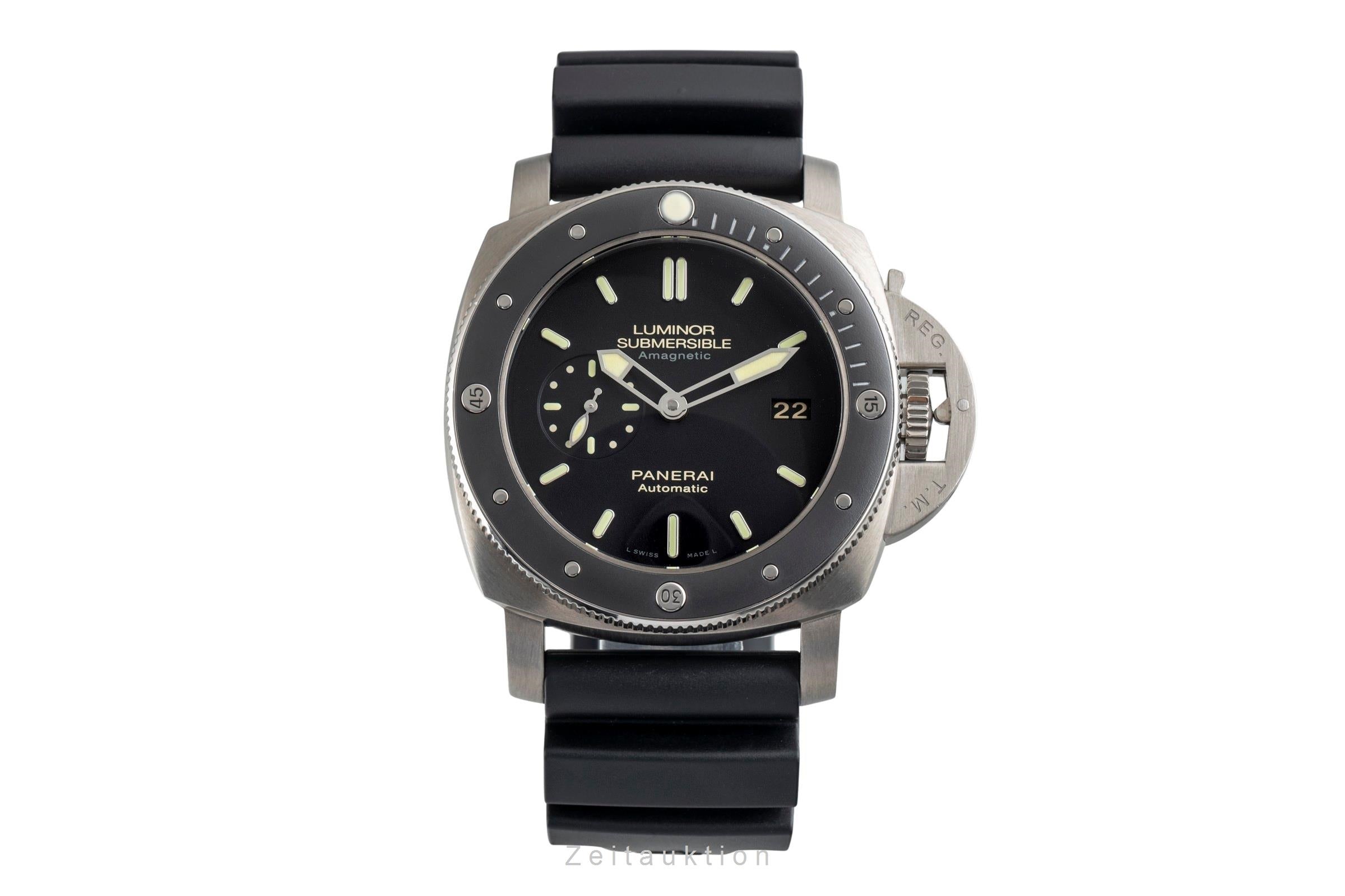 Panerai Submersible titanio automático reloj para caballeros PAM00389  [2502600]