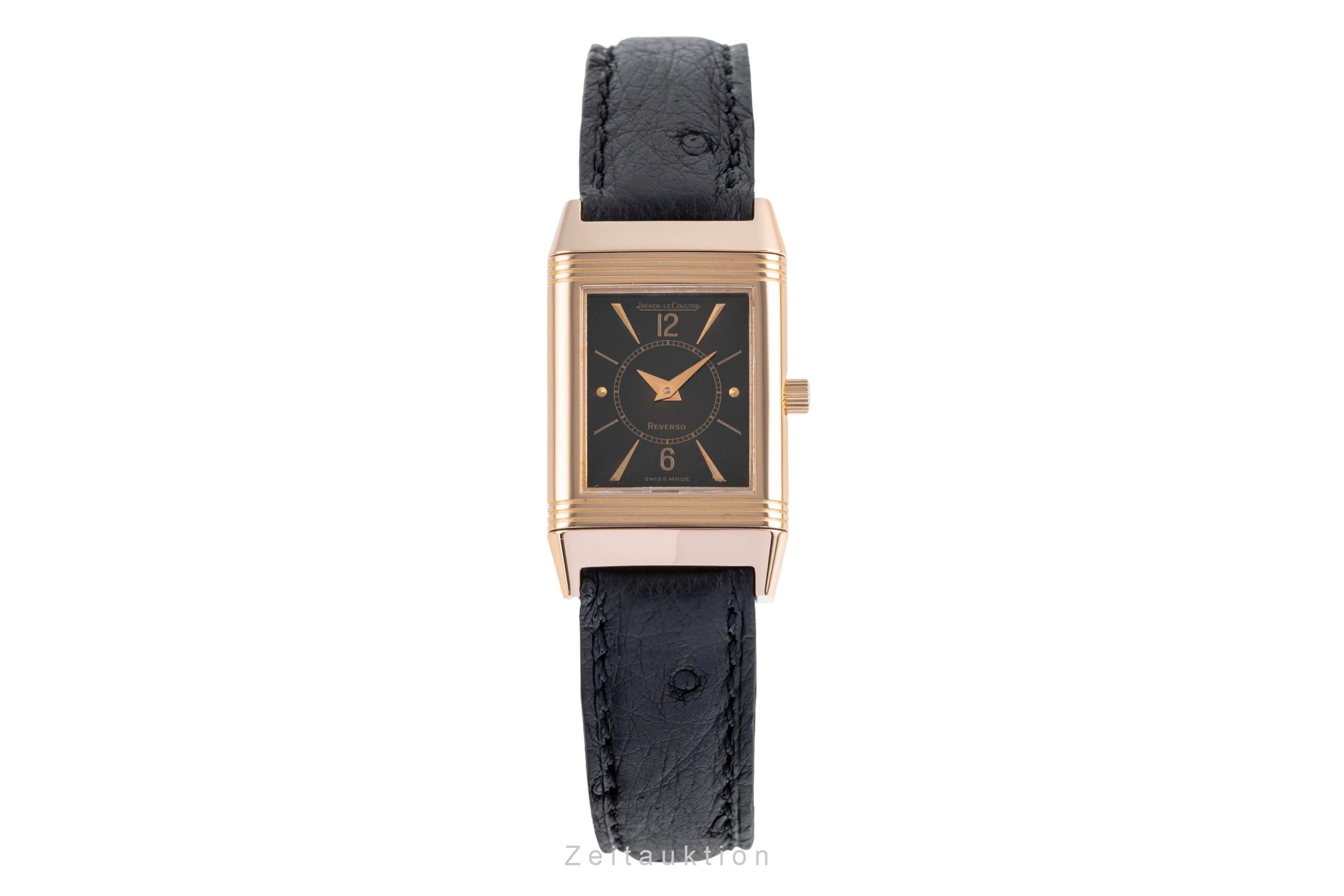 Jaeger LeCoultre Reverso oro de 18 quilates cuerda manual reloj para damas  260.2.86  [2502620]