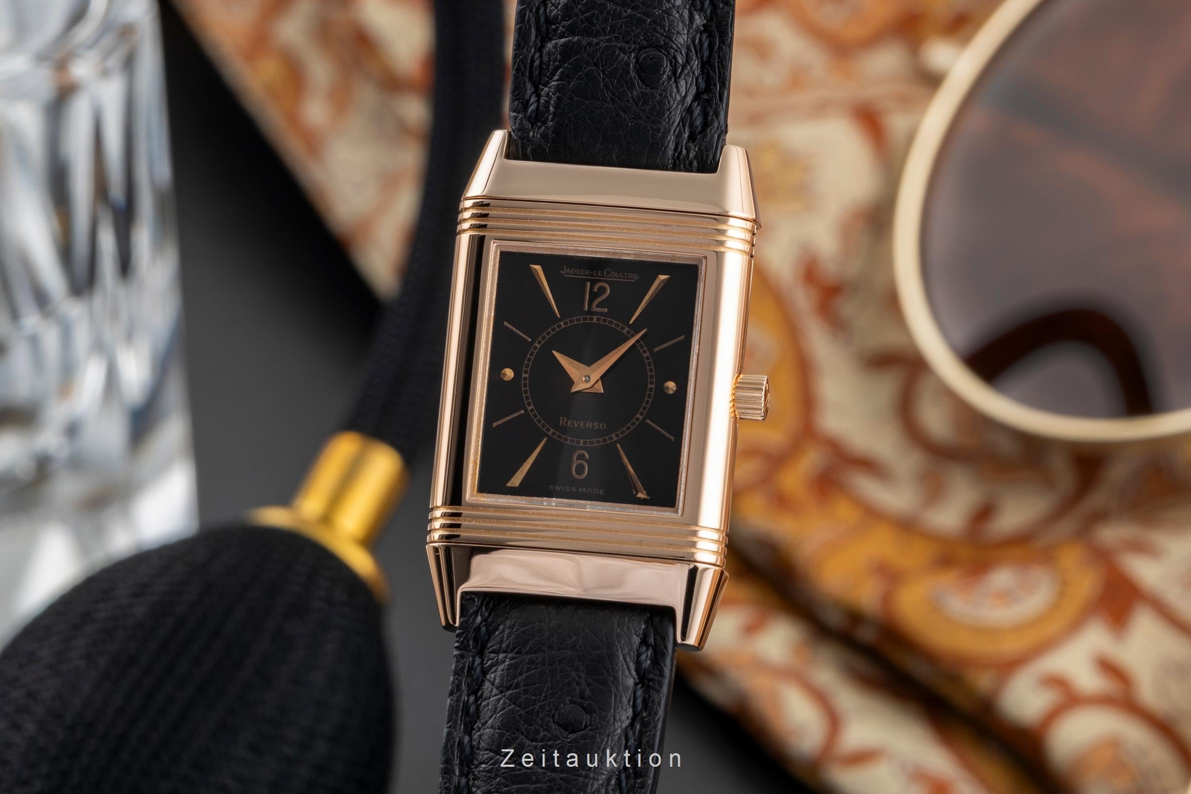 Jaeger LeCoultre Reverso oro de 18 quilates cuerda manual reloj para damas  260.2.86  [2502620]