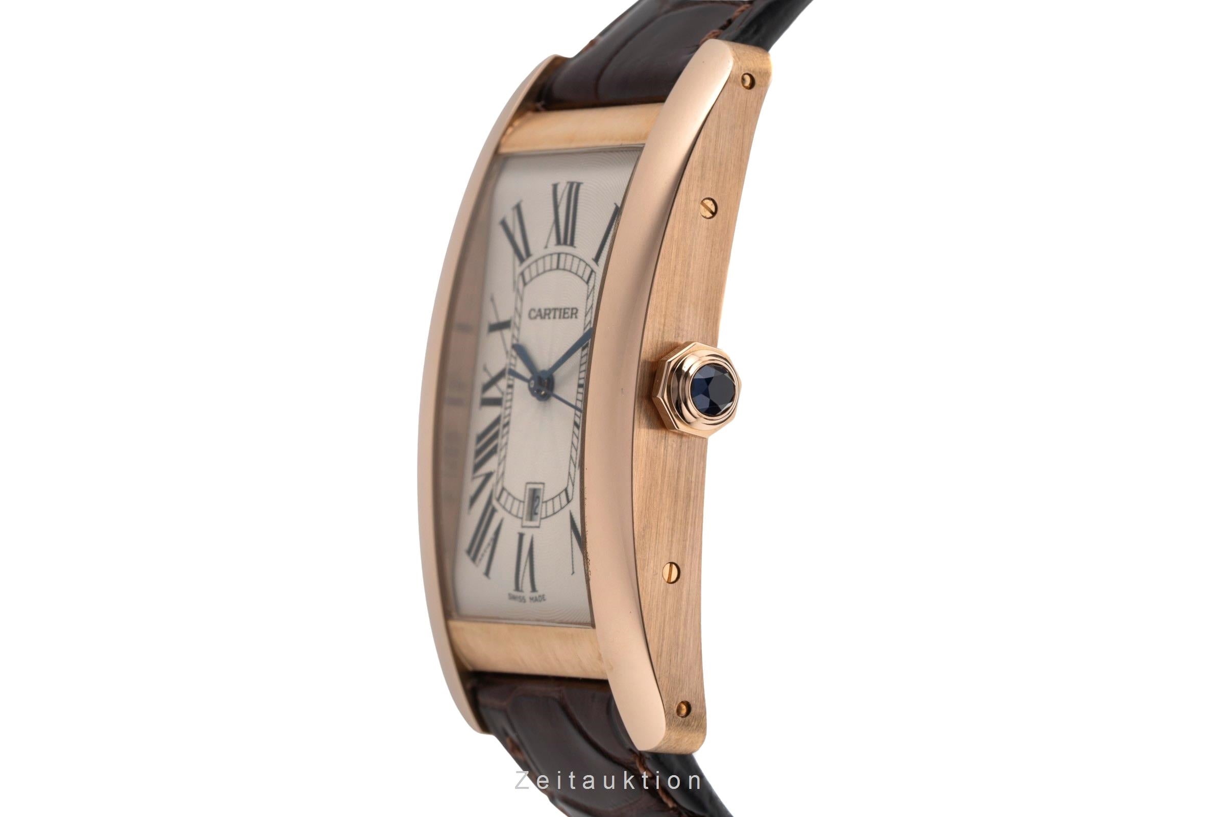 Cartier Tank Américaine oro 18 ct automatismo orologio da uomo W2609156  [2502631]