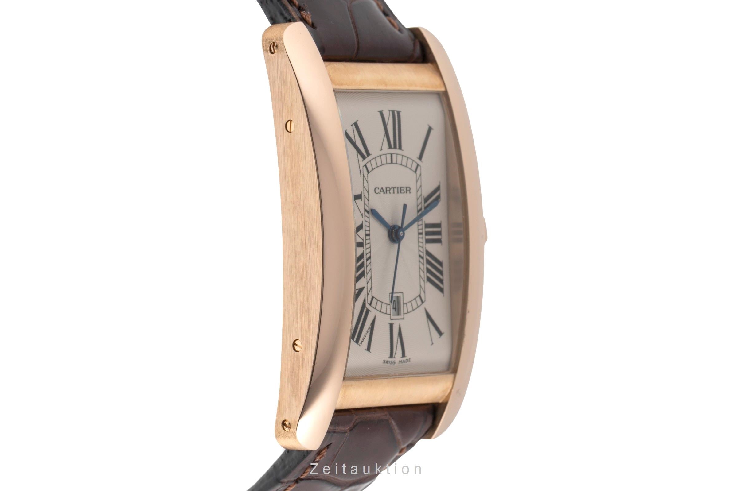 Cartier Tank Américaine oro 18 ct automatismo orologio da uomo W2609156  [2502631]