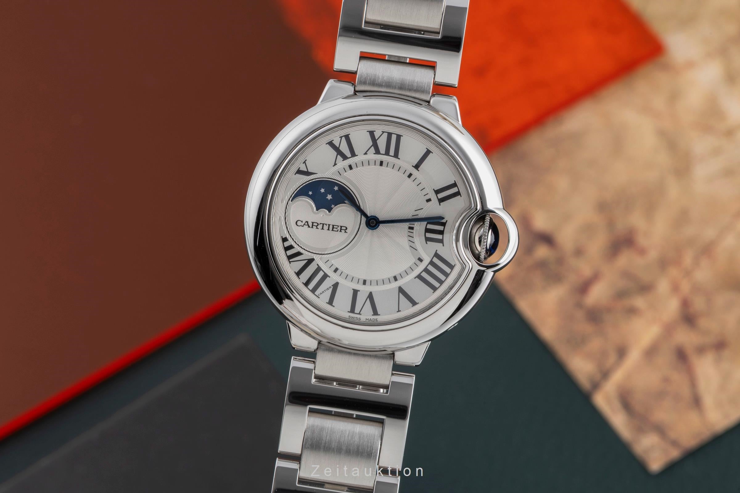 Cartier Ballon Bleu de Cartier acciaio automatismo orologio da uomo WSBB0021  [2502638]