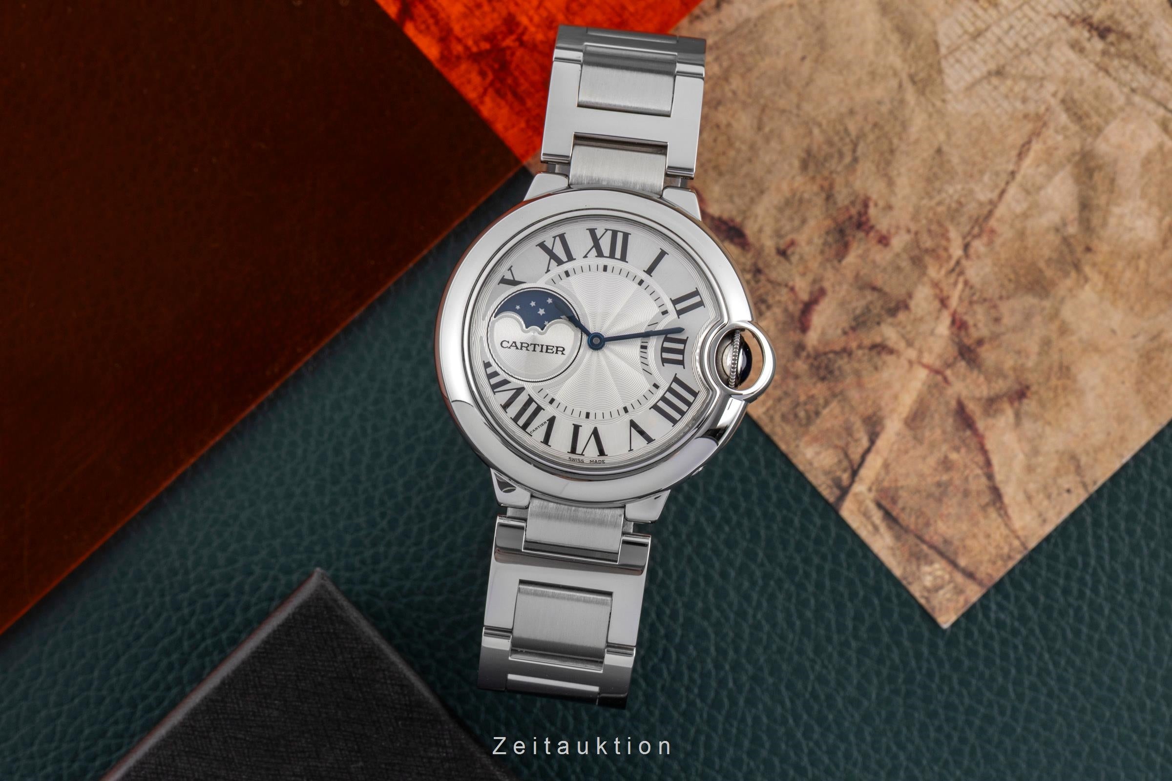 Cartier Ballon Bleu de Cartier acciaio automatismo orologio da uomo WSBB0021  [2502638]