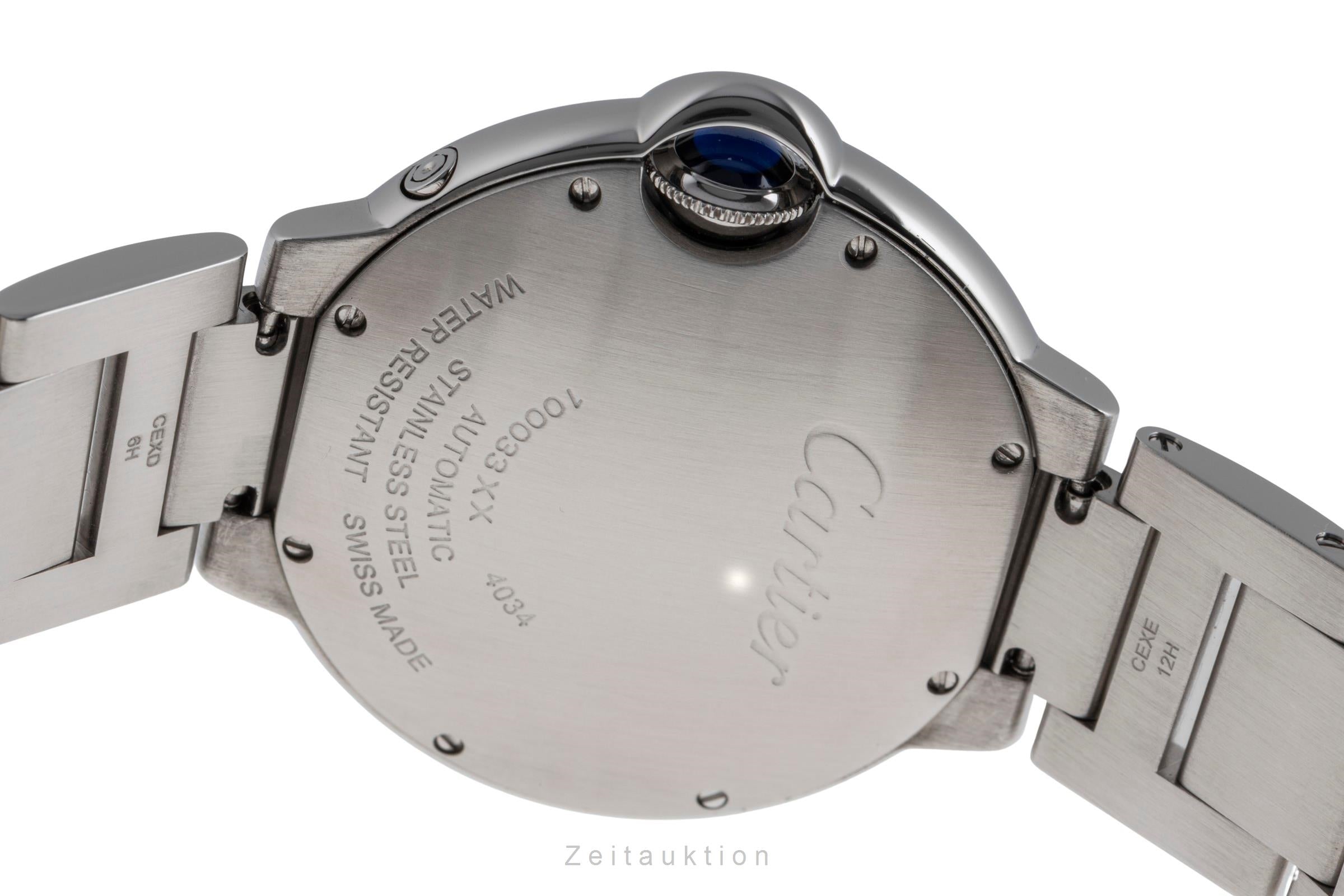 Cartier Ballon Bleu de Cartier acciaio automatismo orologio da uomo WSBB0021  [2502638]