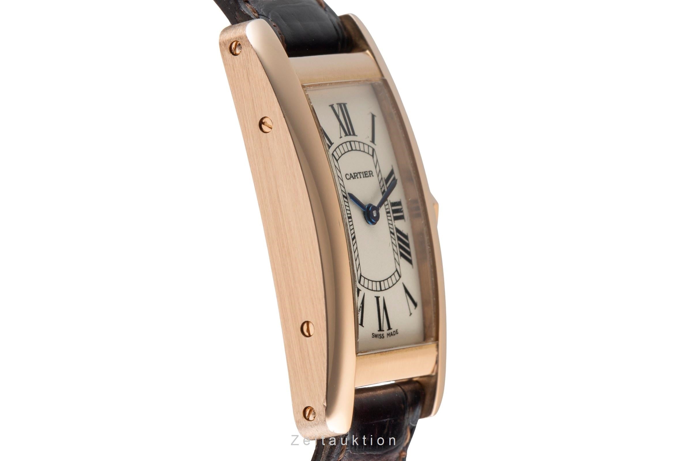 Cartier Tank Américaine oro rosso 18 ct quarzo orologio da donna W2607456  [2502640]