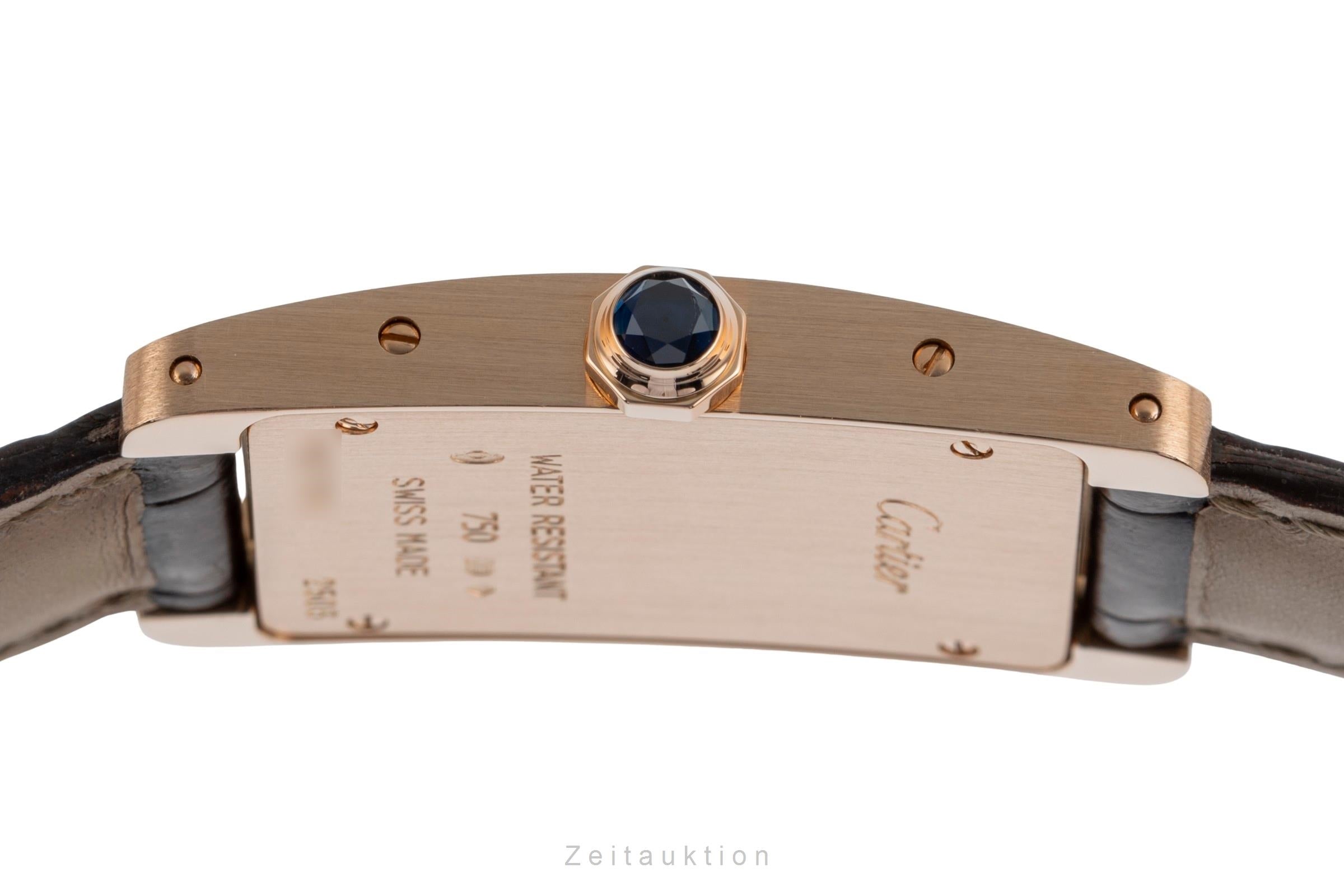 Cartier Tank Américaine oro rosso 18 ct quarzo orologio da donna W2607456  [2502640]