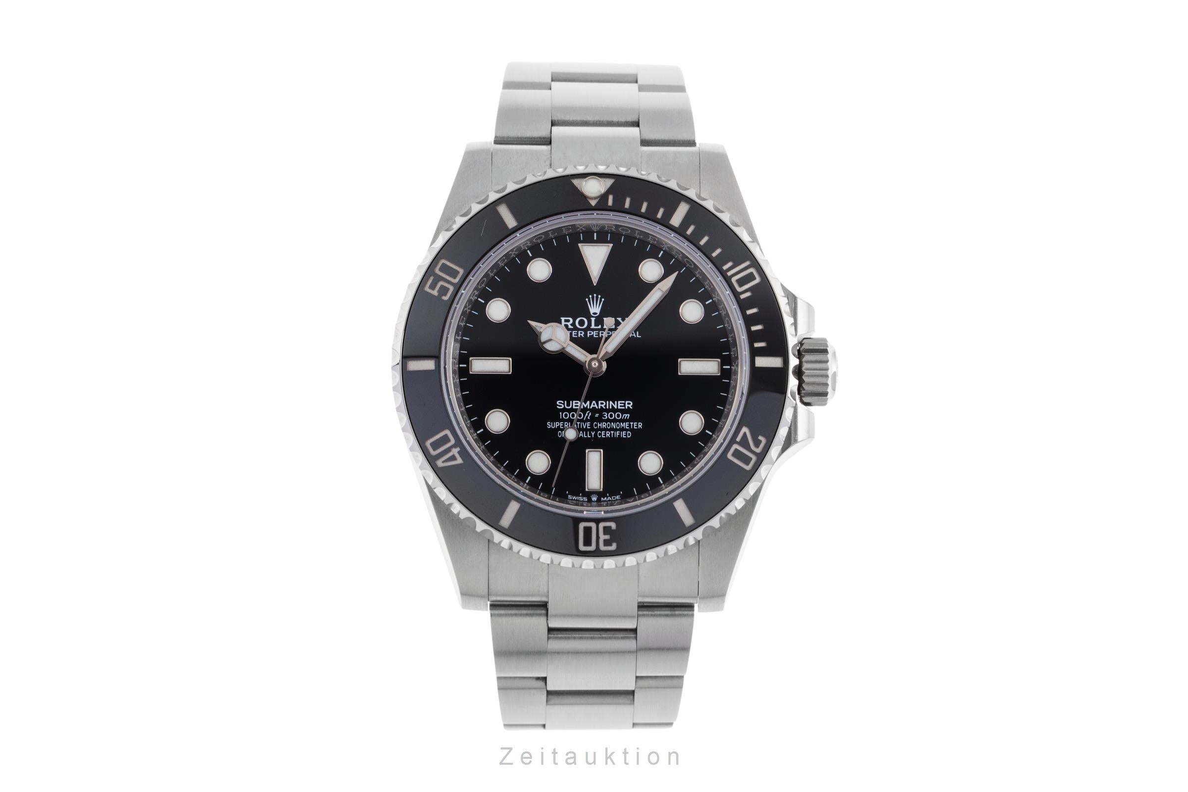 Rolex Submariner acero automático reloj para caballeros 124060  [2502692]