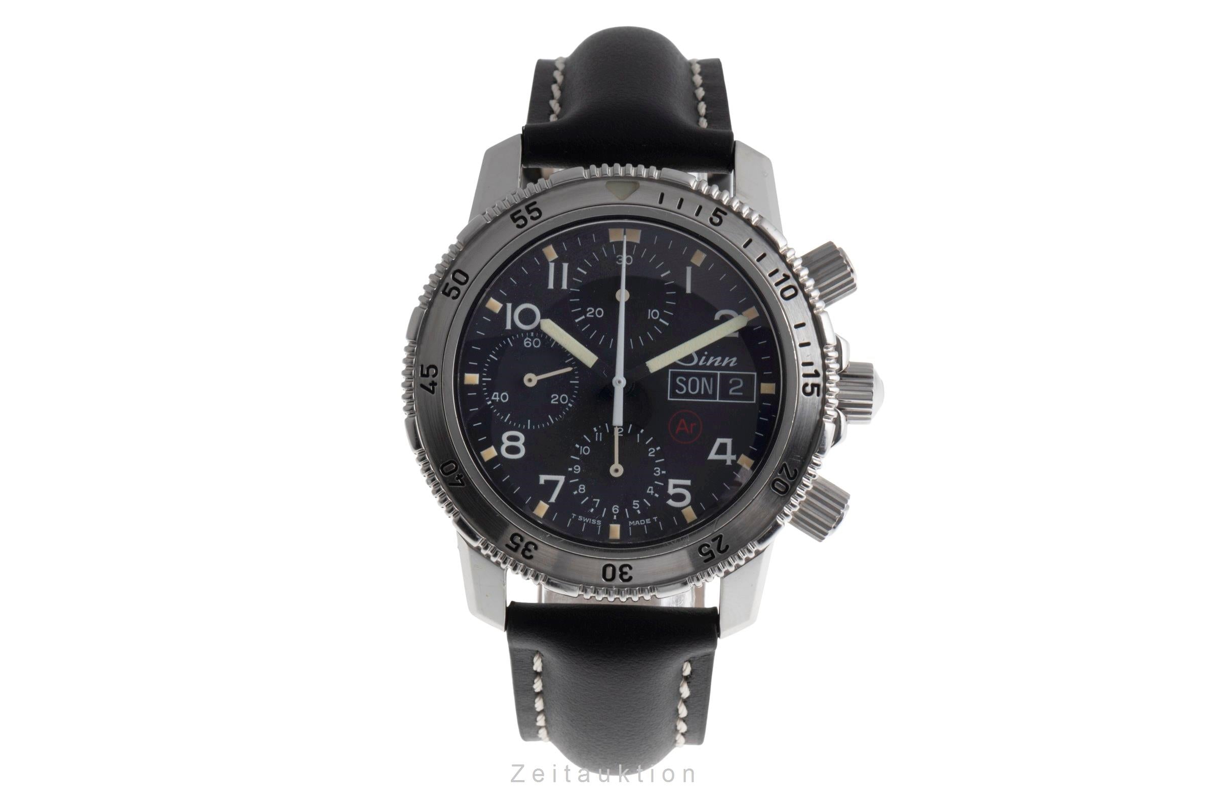Sinn 203 chronograph steel automatic men's watch 203 St Ar LP: 3800EUR  [2502725]