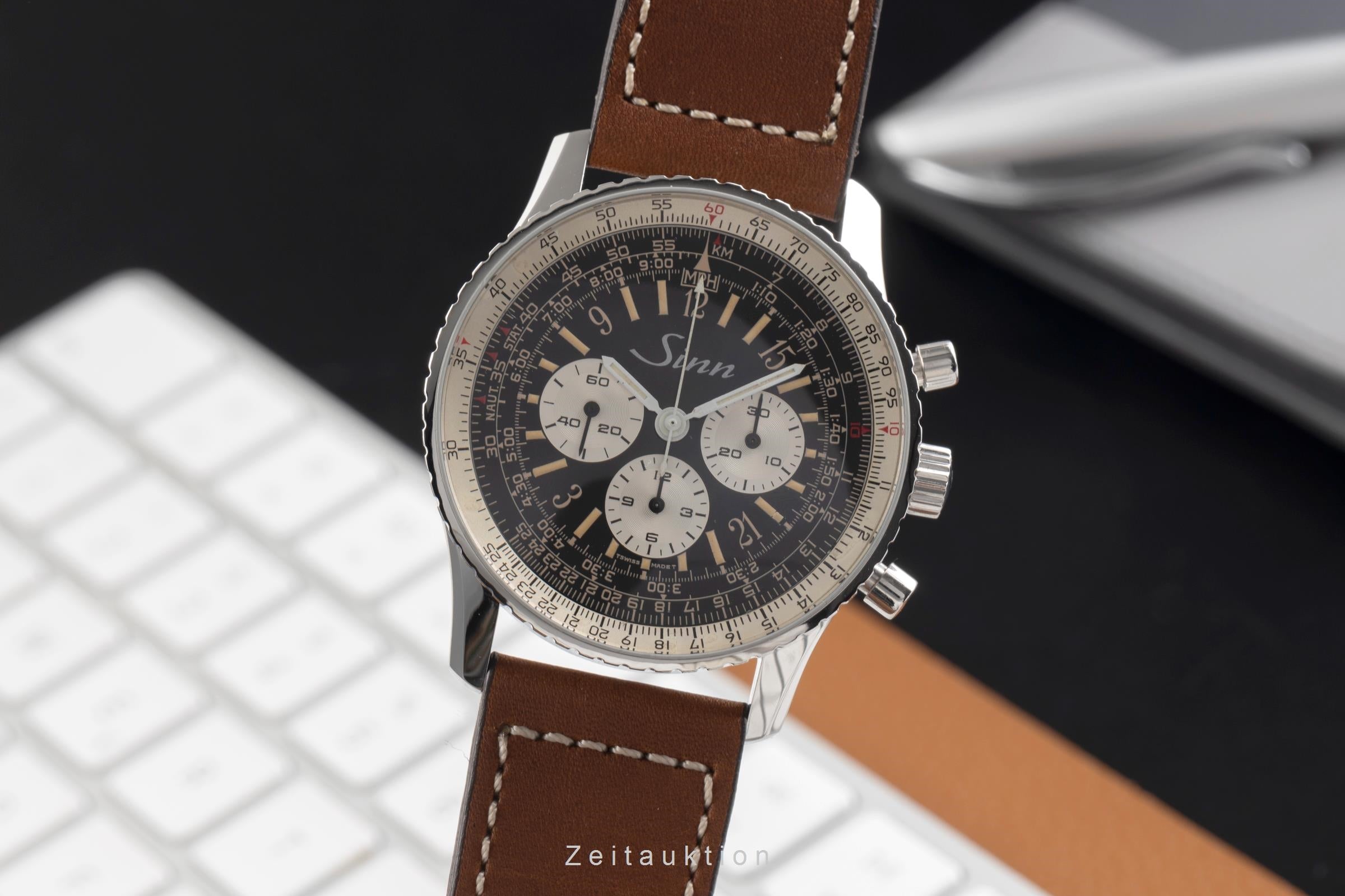 Sinn 903 St cronógrafo acero cuerda manual reloj para caballeros 903  [2502774]
