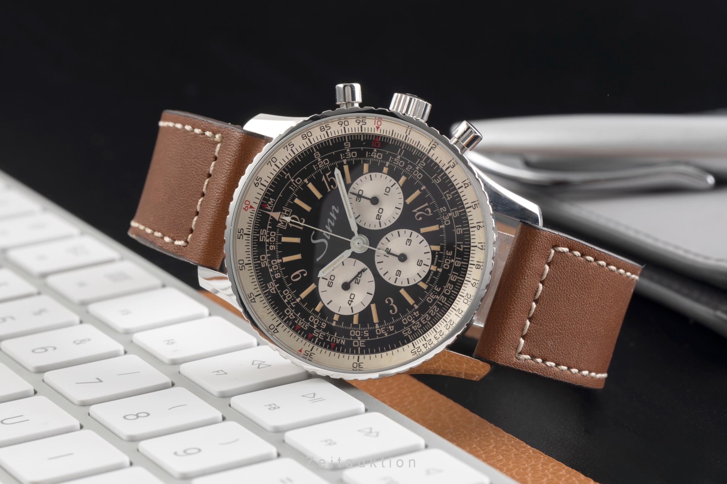 Sinn 903 St cronógrafo acero cuerda manual reloj para caballeros 903  [2502774]