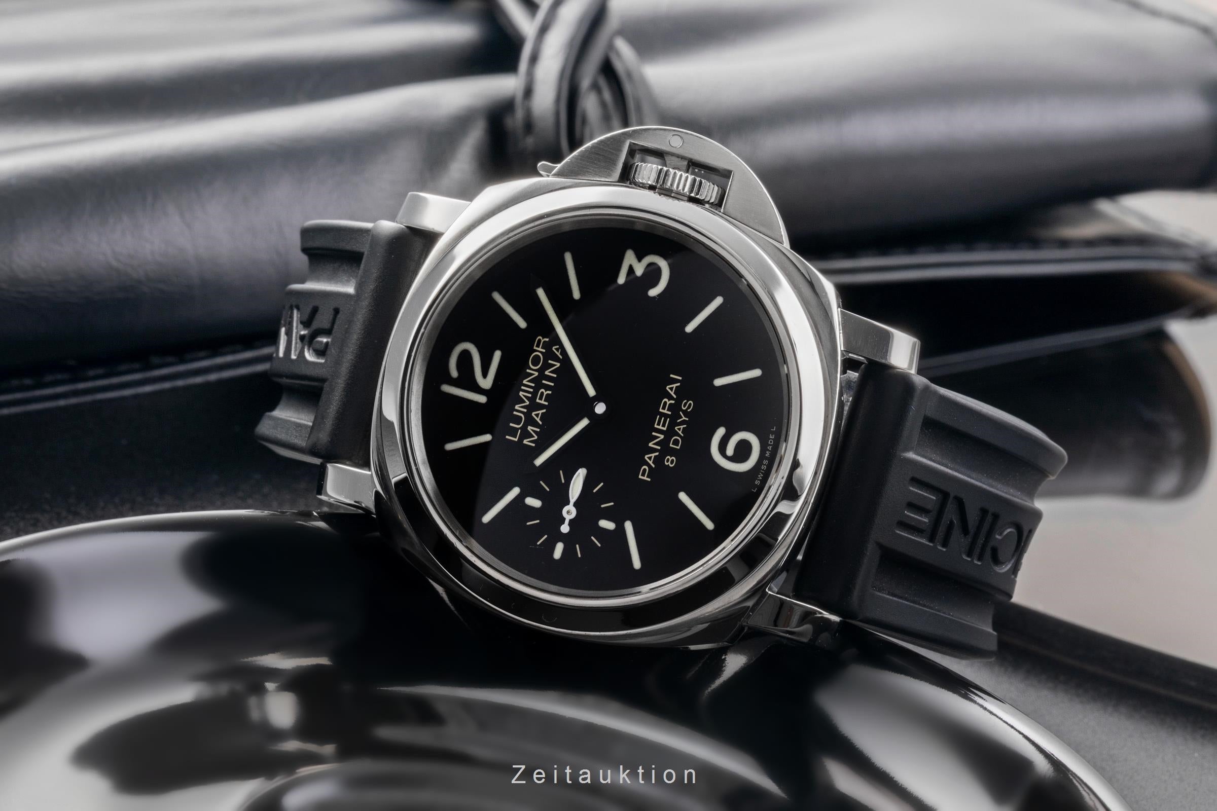 Panerai Luminor Marina acero cuerda manual reloj para caballeros PAM00510  [2502790]