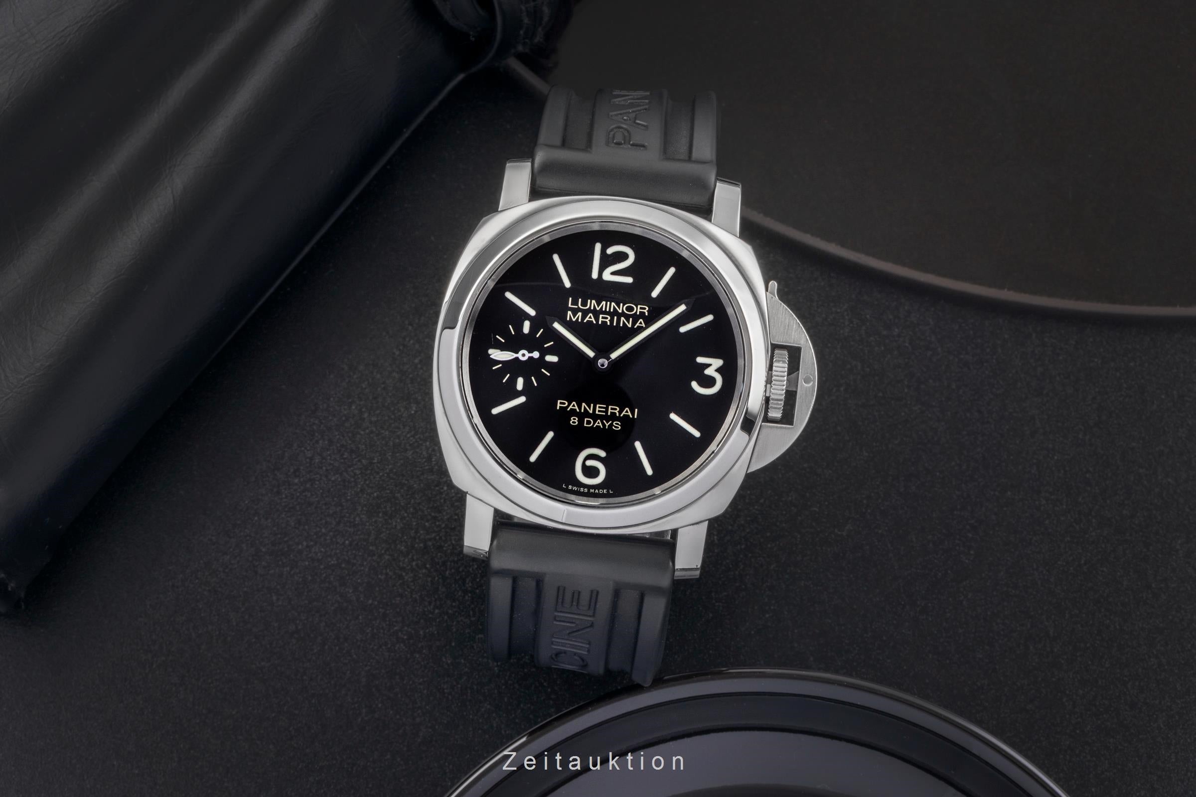 Panerai Luminor Marina acero cuerda manual reloj para caballeros PAM00510  [2502790]