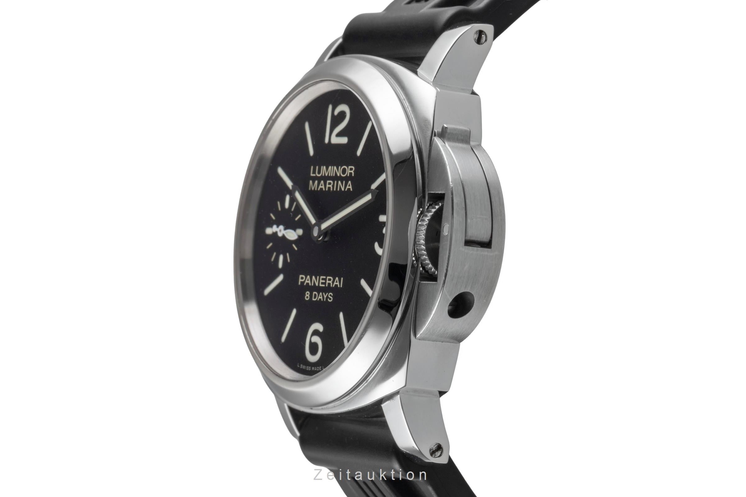 Panerai Luminor Marina acero cuerda manual reloj para caballeros PAM00510  [2502790]