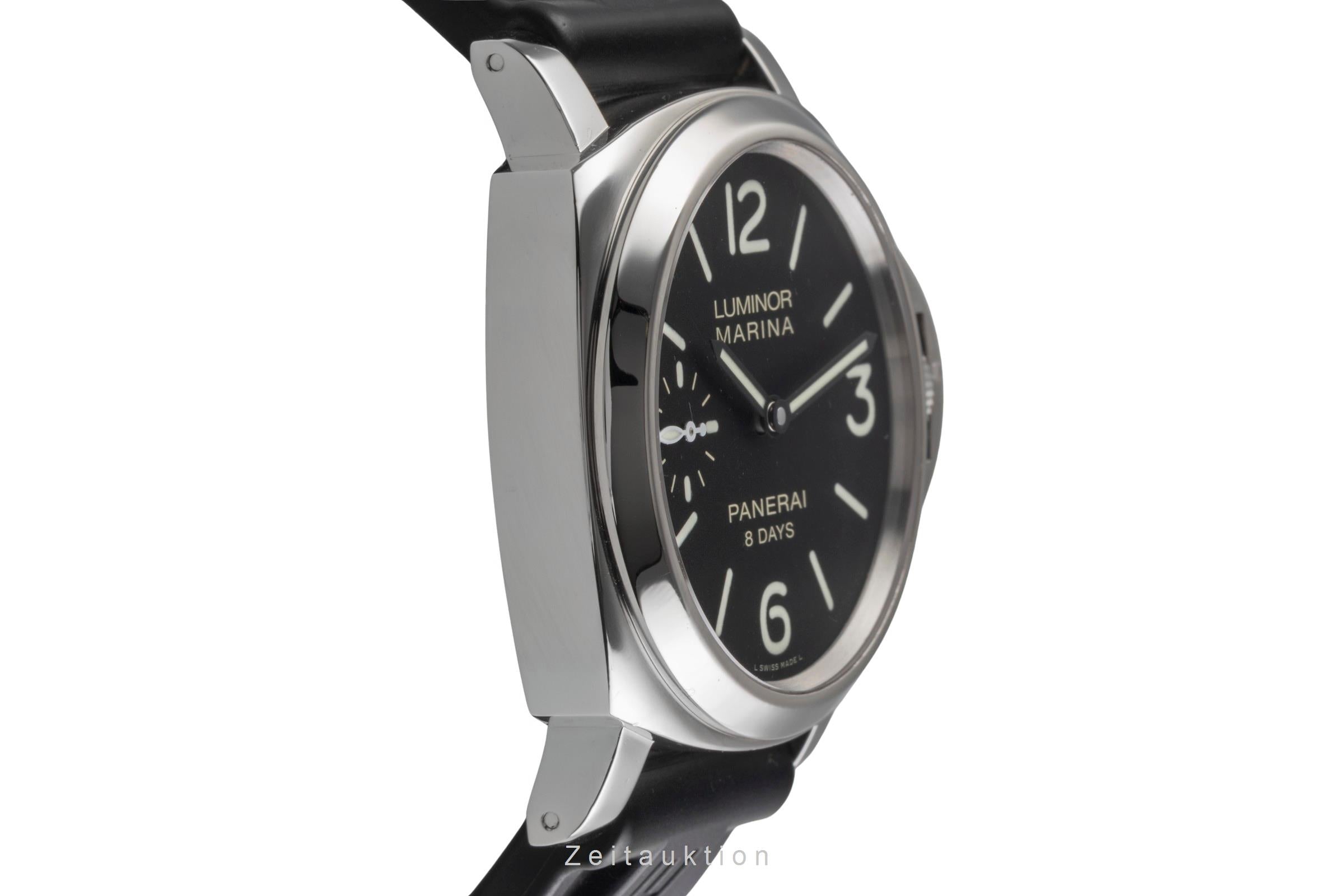 Panerai Luminor Marina acero cuerda manual reloj para caballeros PAM00510  [2502790]