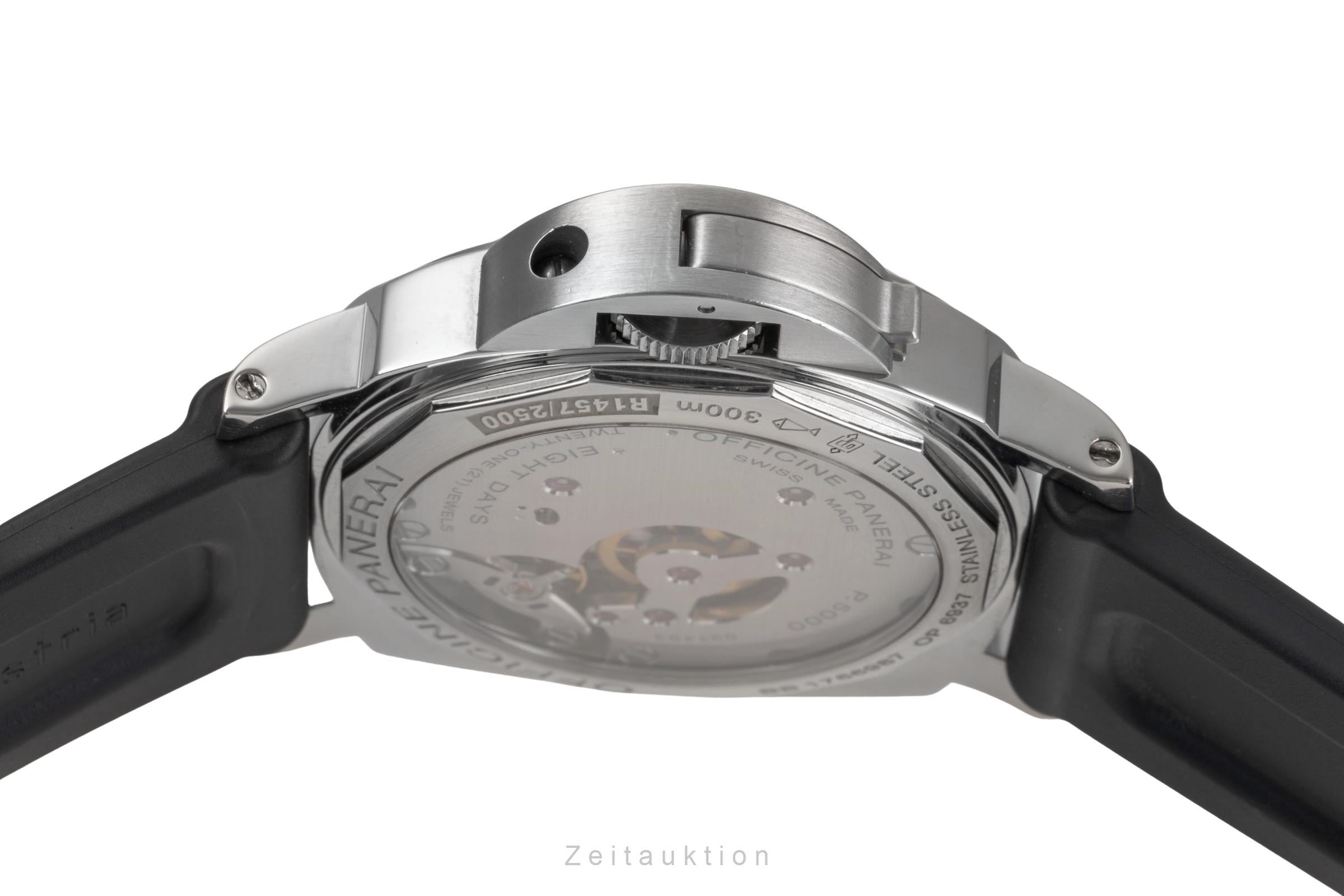 Panerai Luminor Marina acero cuerda manual reloj para caballeros PAM00510  [2502790]