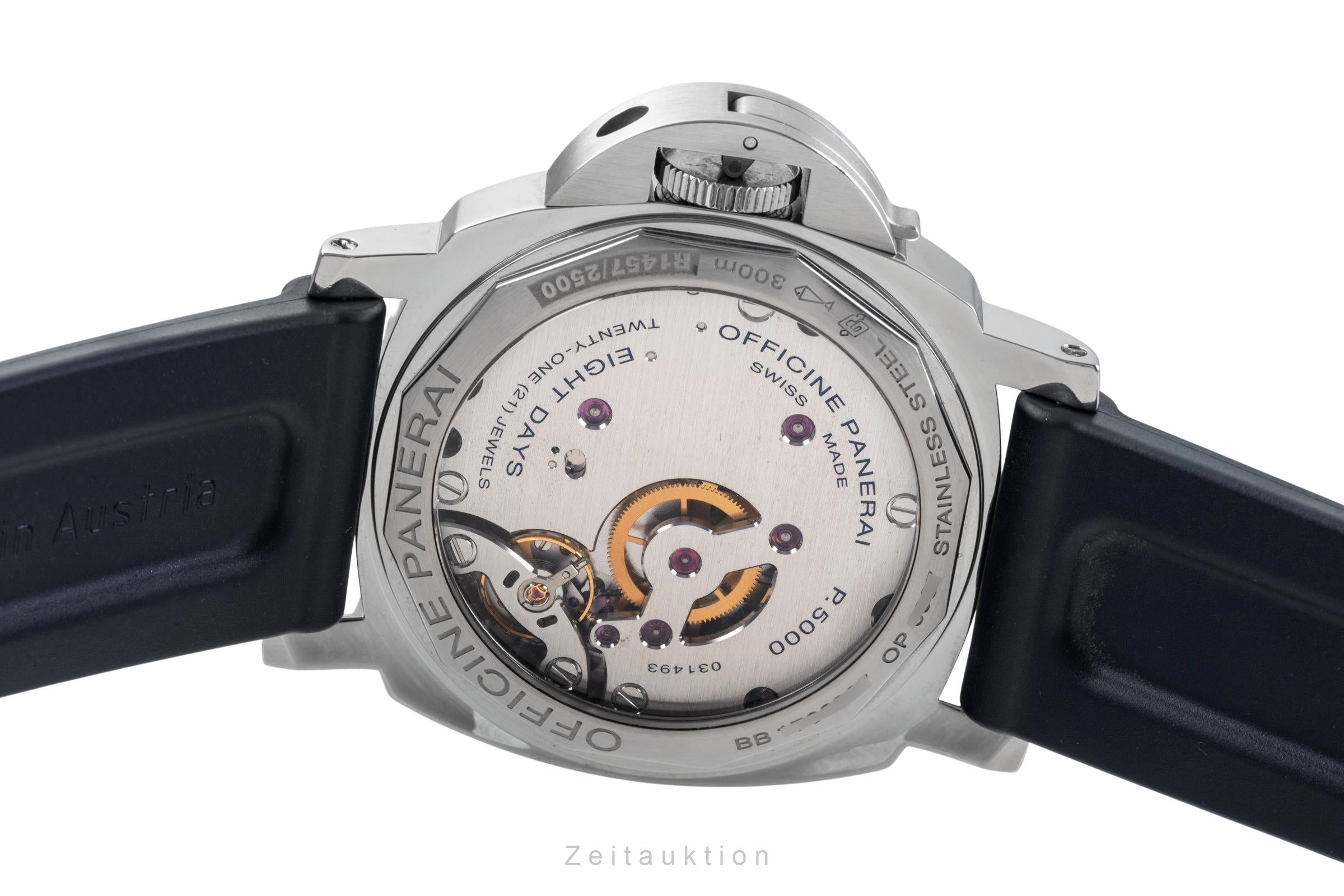 Panerai Luminor Marina acero cuerda manual reloj para caballeros PAM00510  [2502790]