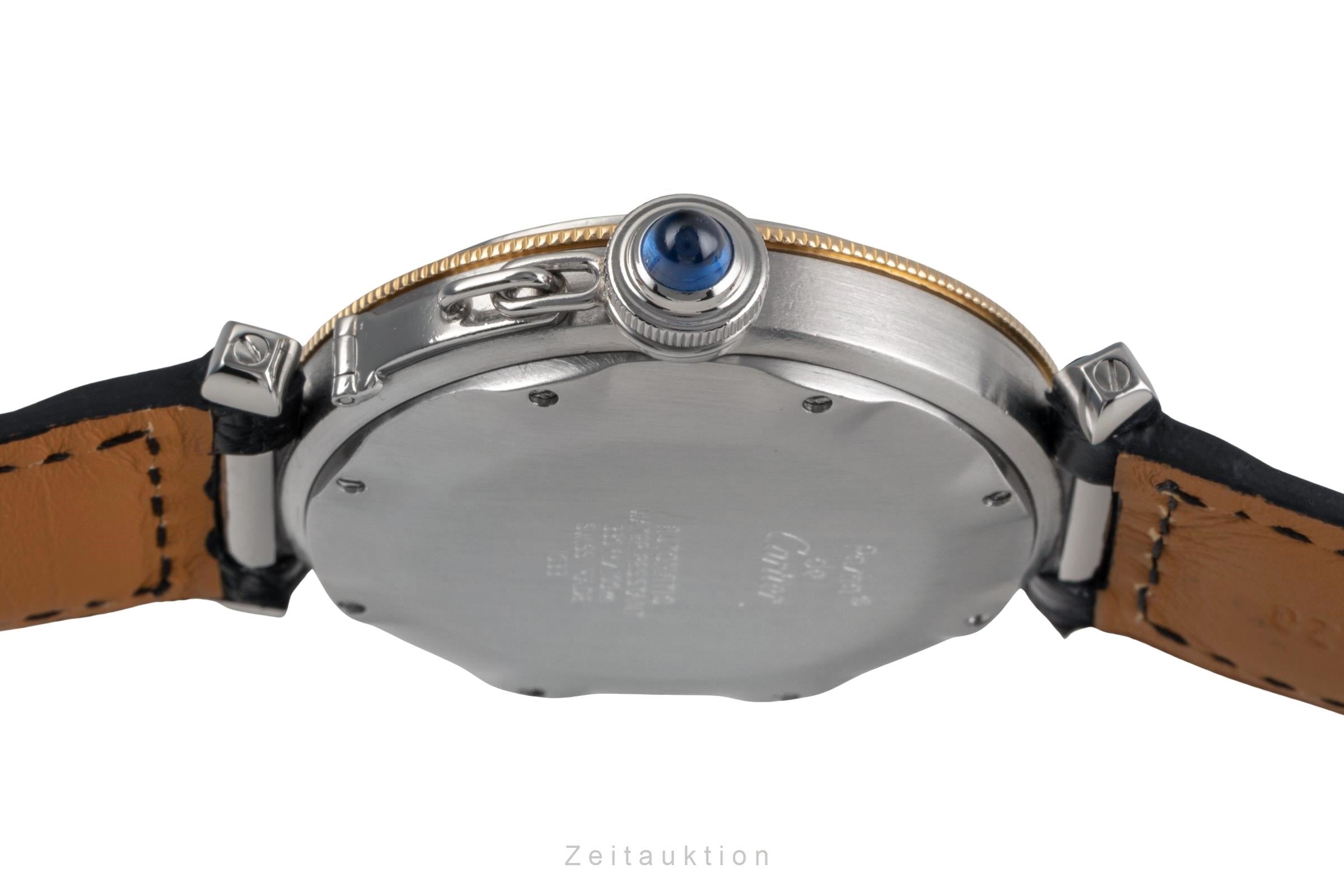 Cartier Pasha acciaio / oro automatismo orologio da uomo W31012H3  [2502820]