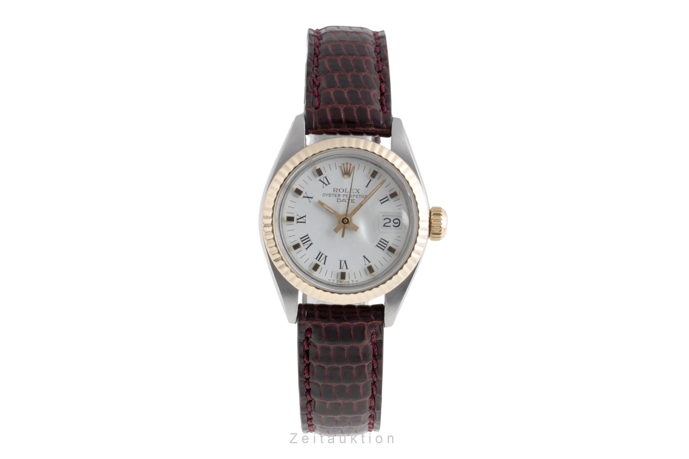 Rolex Lady Date steel / gold automatic women's watch 6917  [2502840]