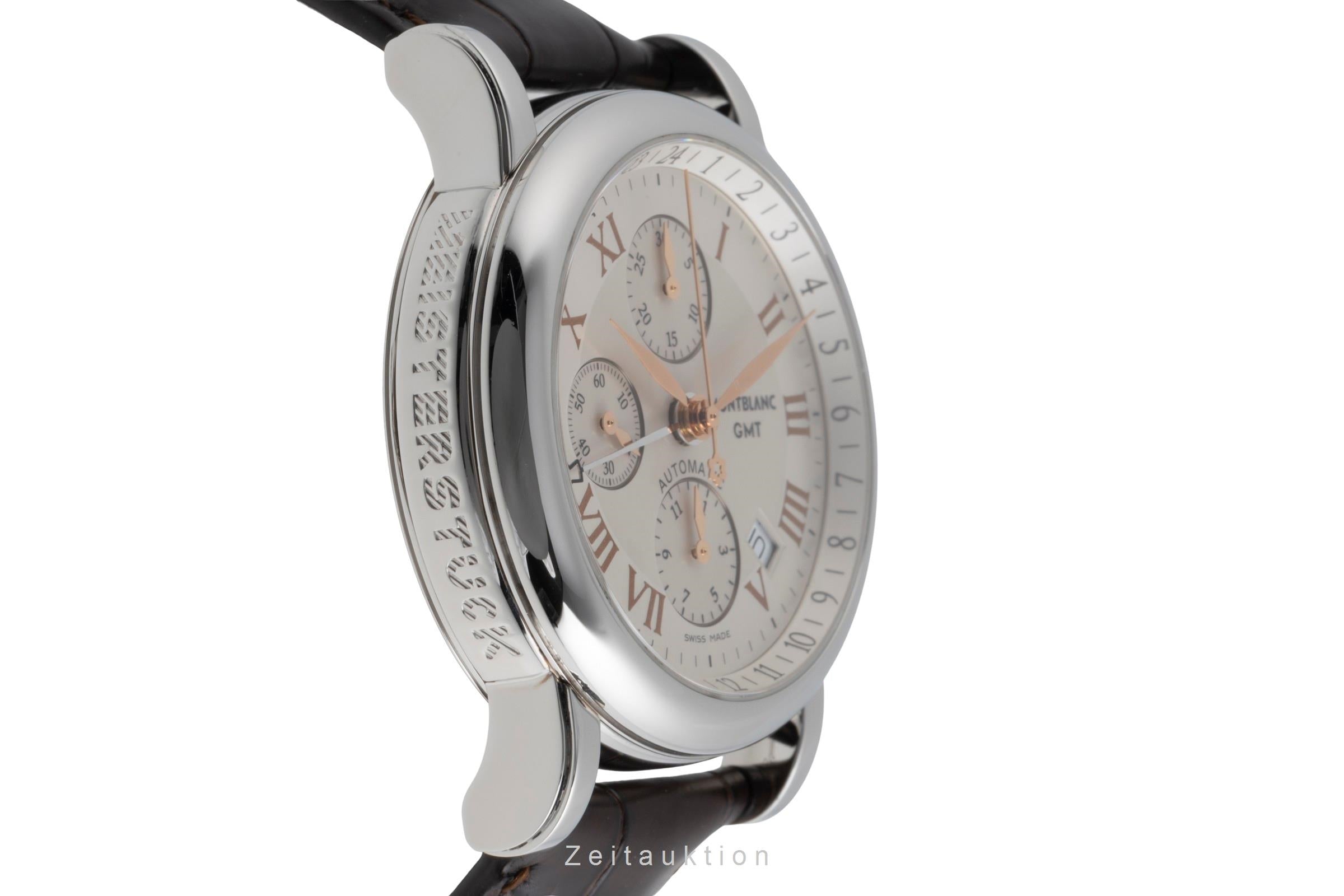 Montblanc 4810 Chronograph cronografo acciaio automatismo orologio da uomo 7067  [2502868]