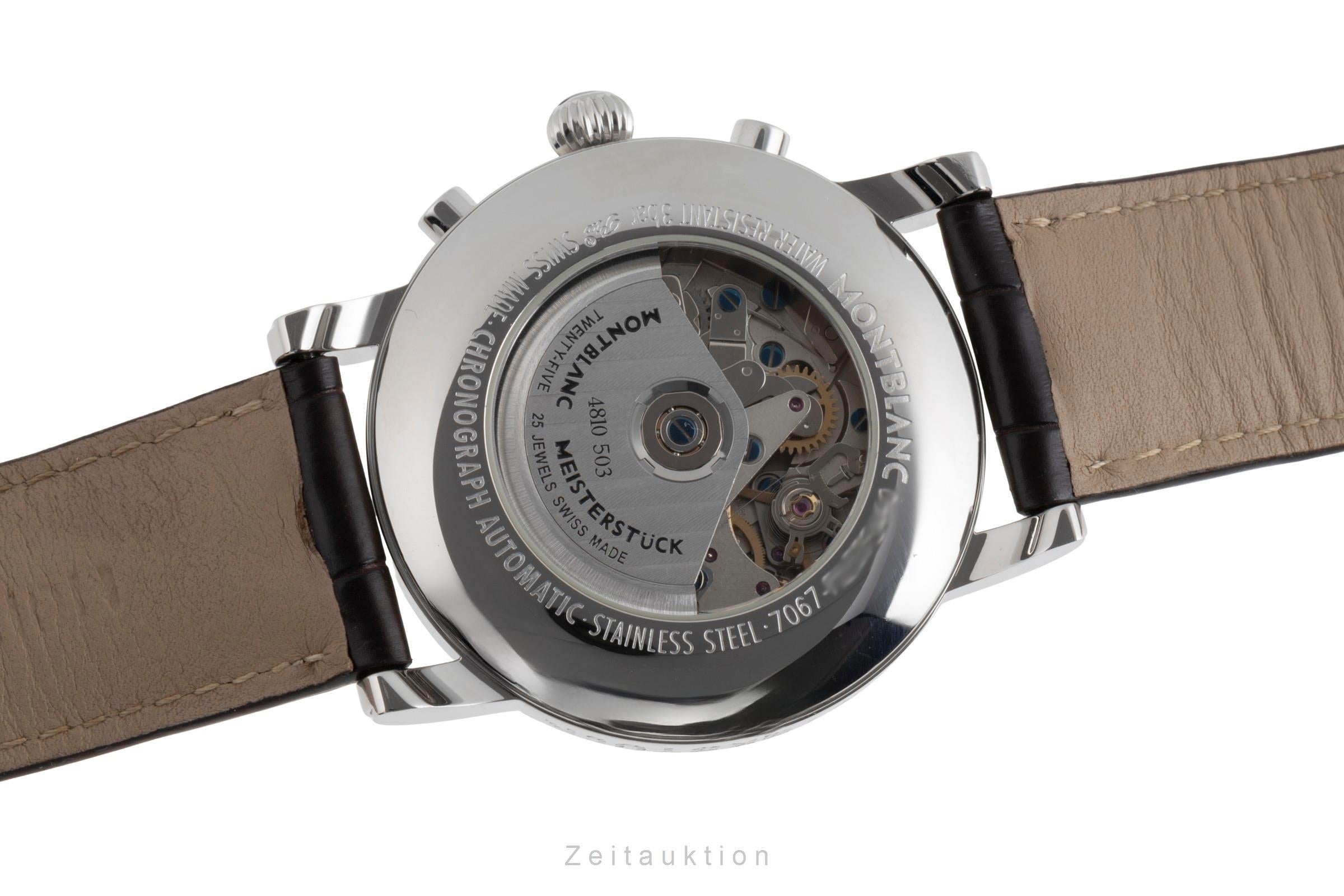 Montblanc 4810 Chronograph cronografo acciaio automatismo orologio da uomo 7067  [2502868]
