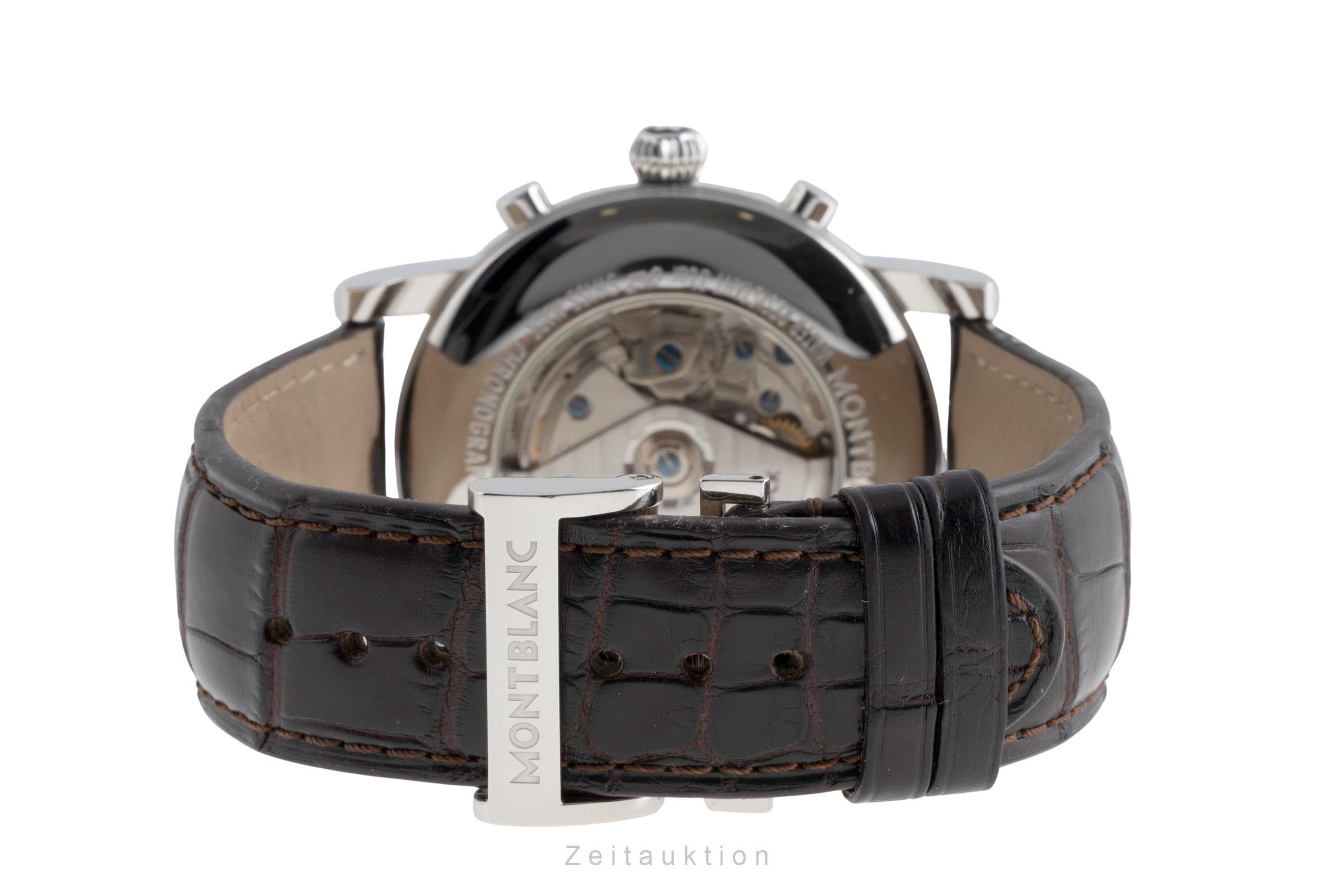 Montblanc 4810 Chronograph cronografo acciaio automatismo orologio da uomo 7067  [2502868]