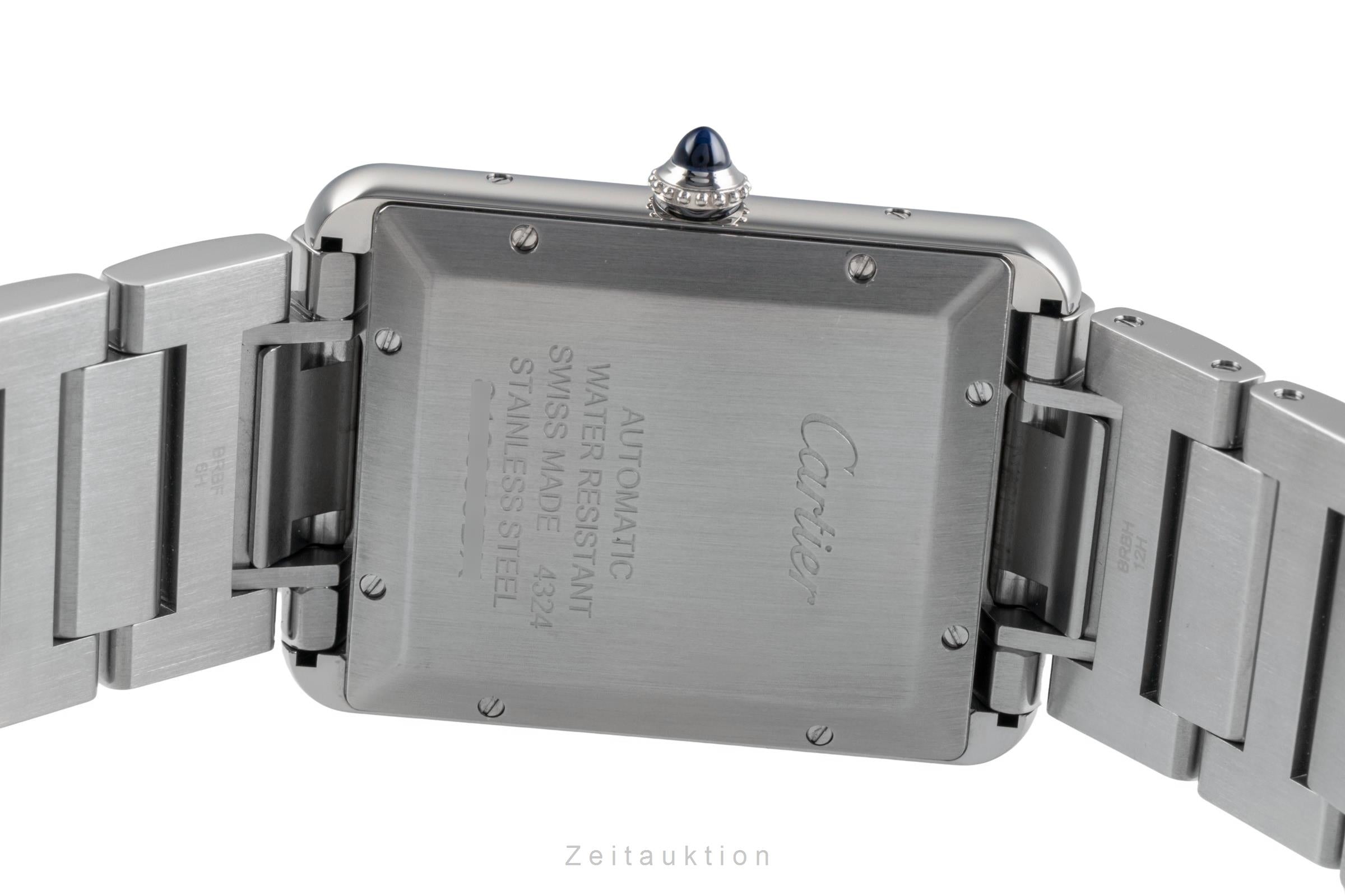 Cartier Tank acciaio automatismo orologio da uomo WSTA0053 LP: 5750EUR  [2502881]