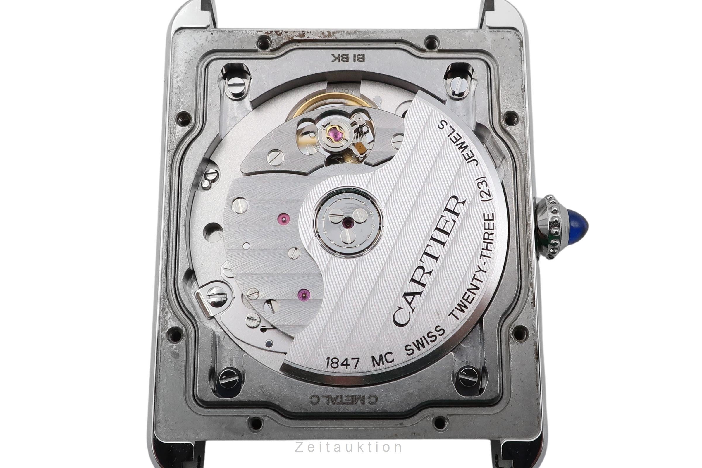 Cartier Tank acciaio automatismo orologio da uomo WSTA0053 LP: 5750EUR  [2502881]