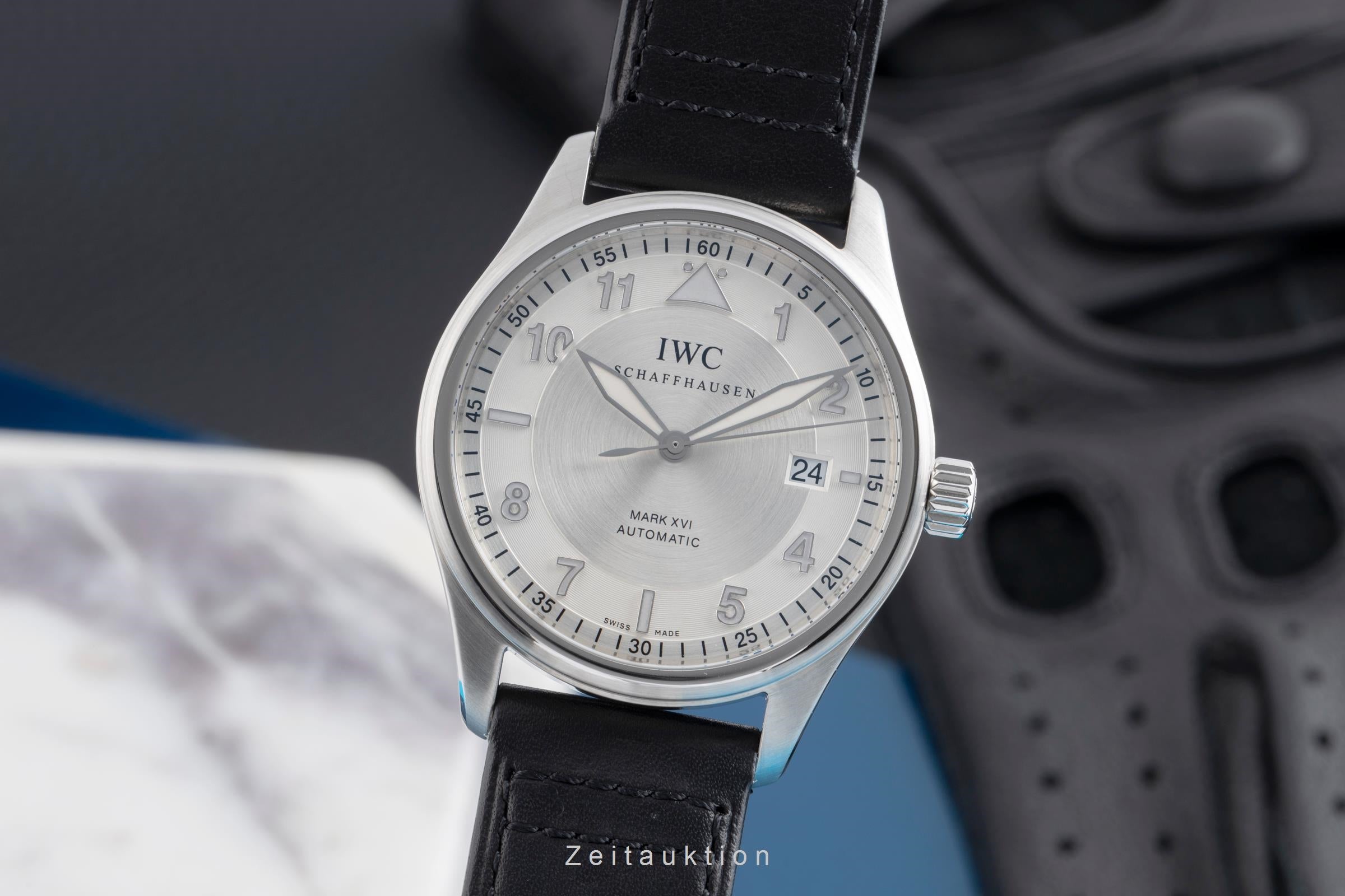 IWC Mark XVI steel automatic men's watch IW325505 LP: 5700EUR  [2502907]