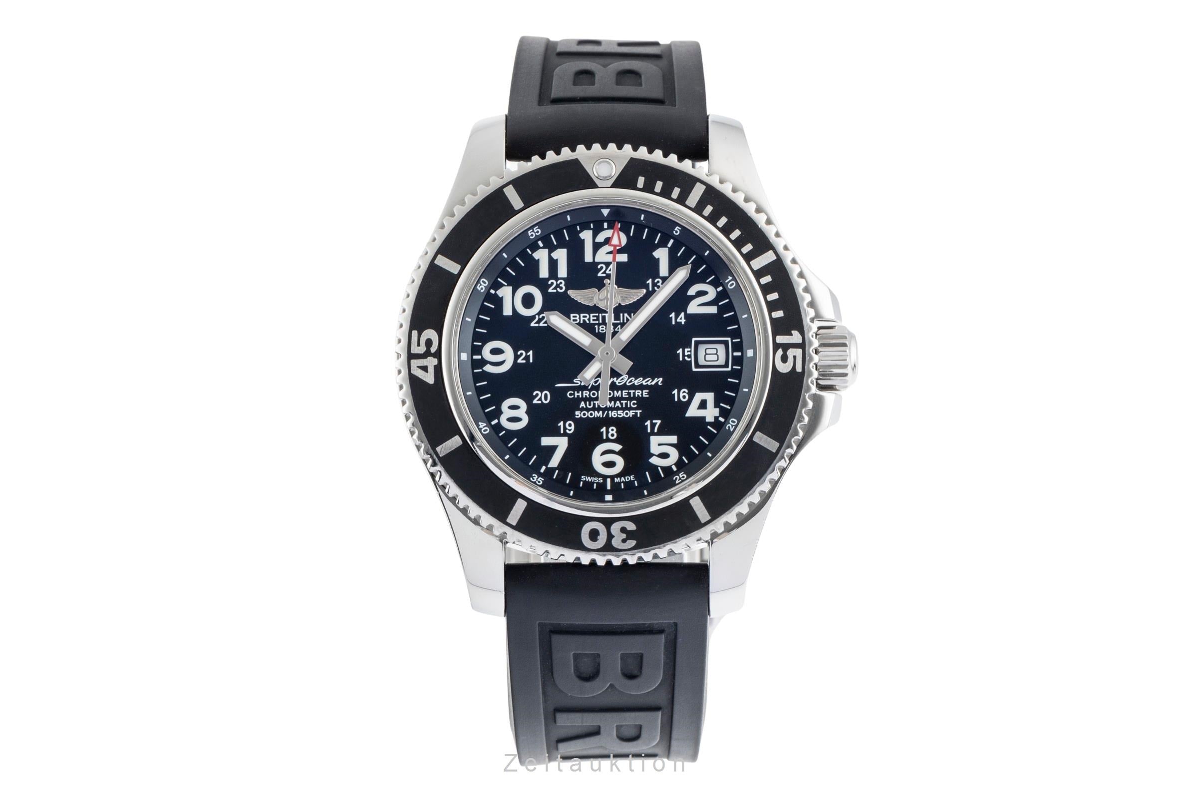 Breitling Superocean acero automático reloj para caballeros A17365  [2502908]