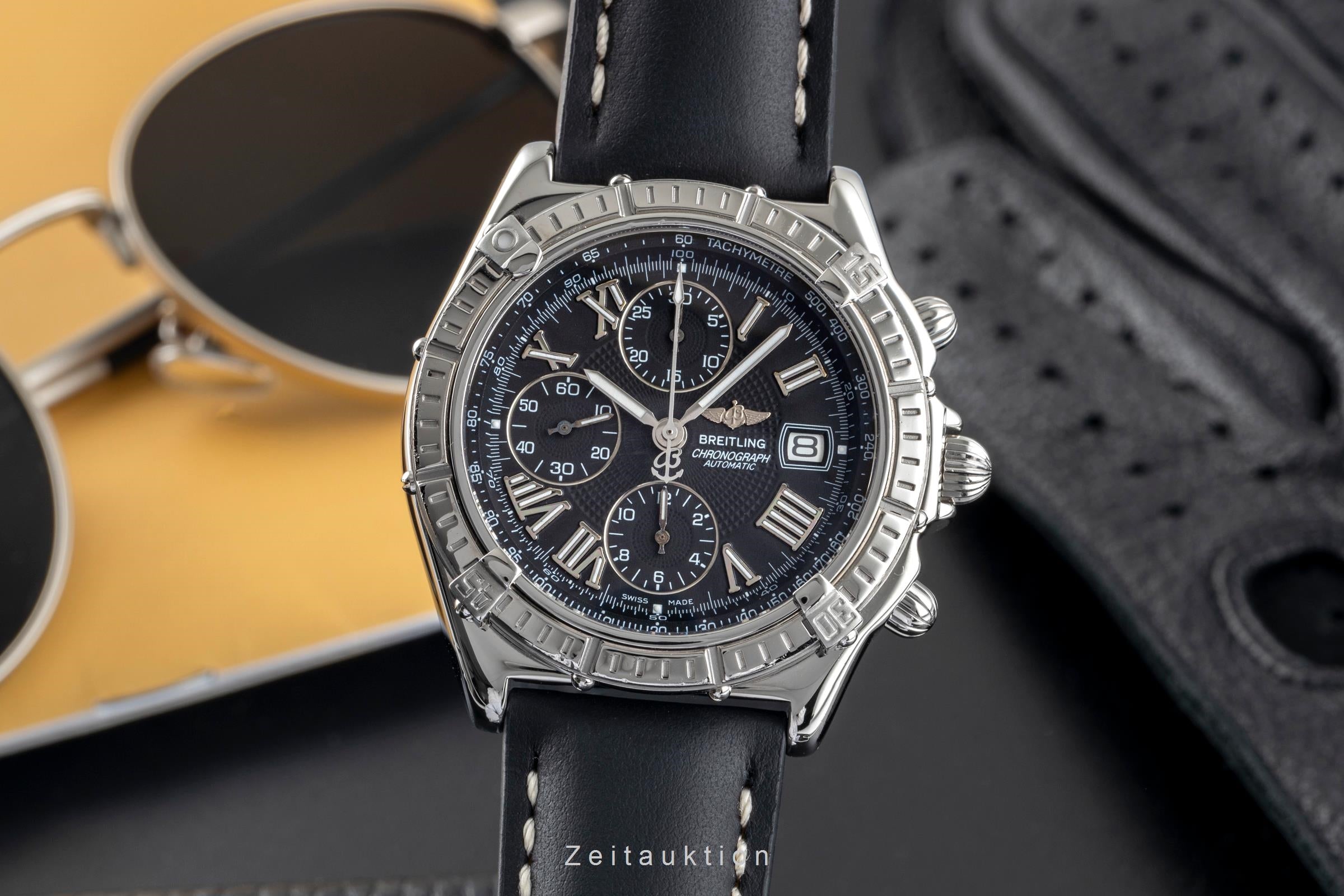 Breitling Crosswind cronógrafo acero automático reloj para caballeros A13055  [2502912]