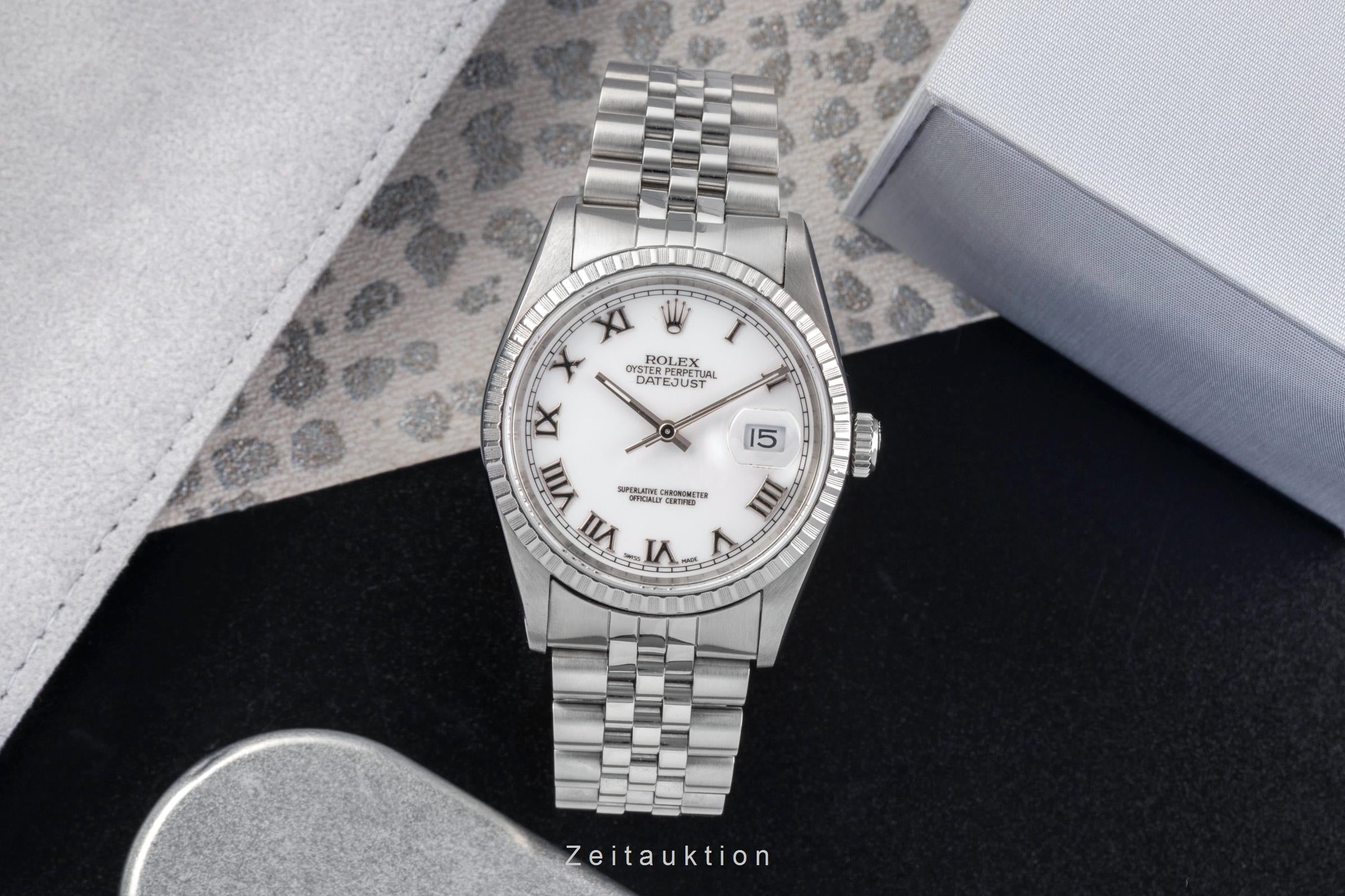 Rolex Datejust steel automatic men's watch 16220  [2502941]