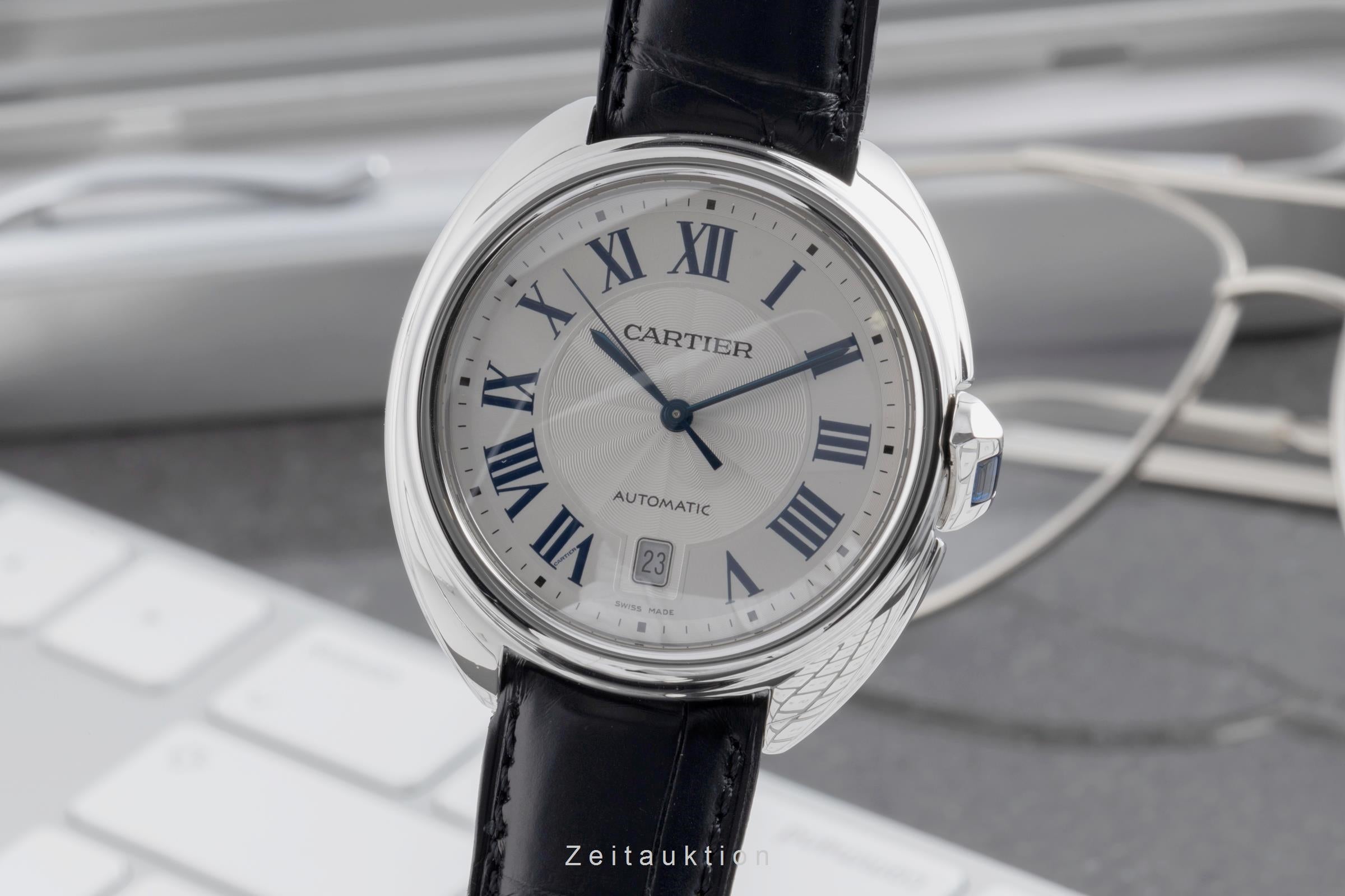 Cartier Cle steel automatic men's watch WSCL0018  [2502959]