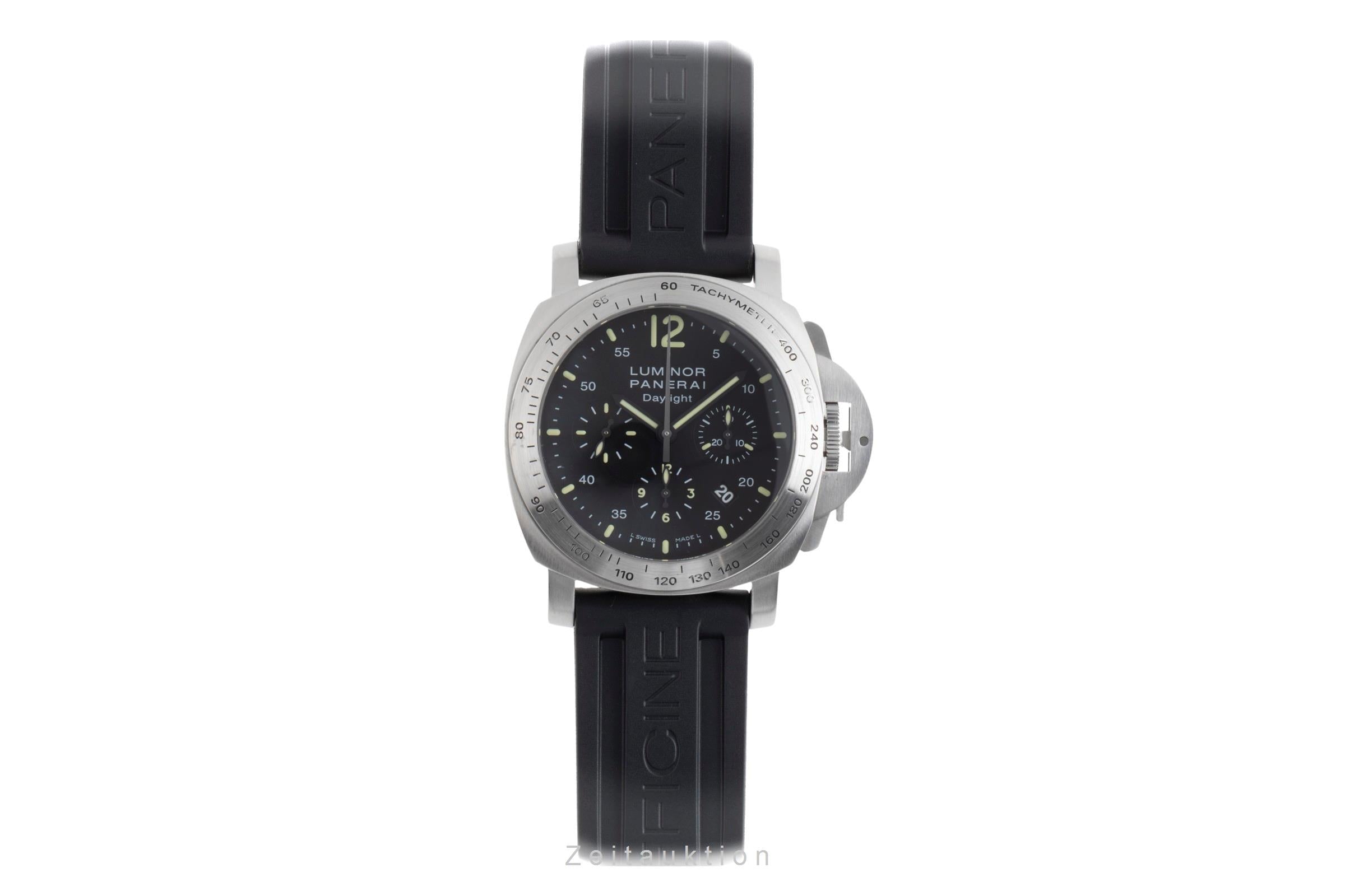 Panerai Luminor Chrono Daylight chronograph steel automatic men's watch PAM00250 LP: 10200EUR  [2503013]