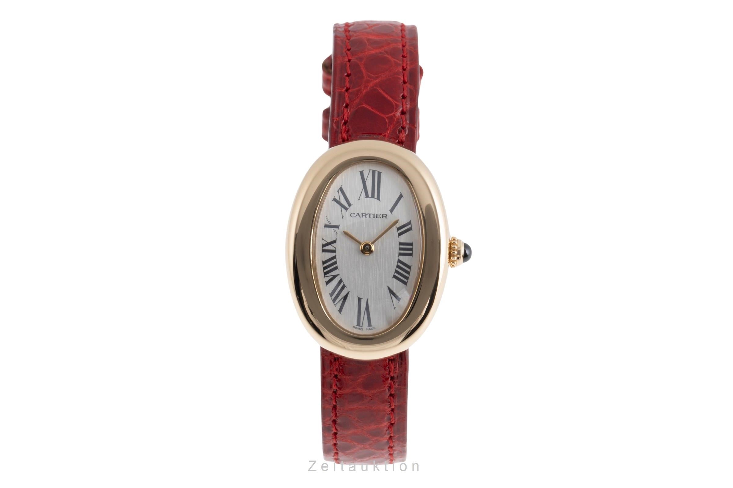 Cartier Baignoire 18 ct gold quartz women's watch W1536799  [2503129]