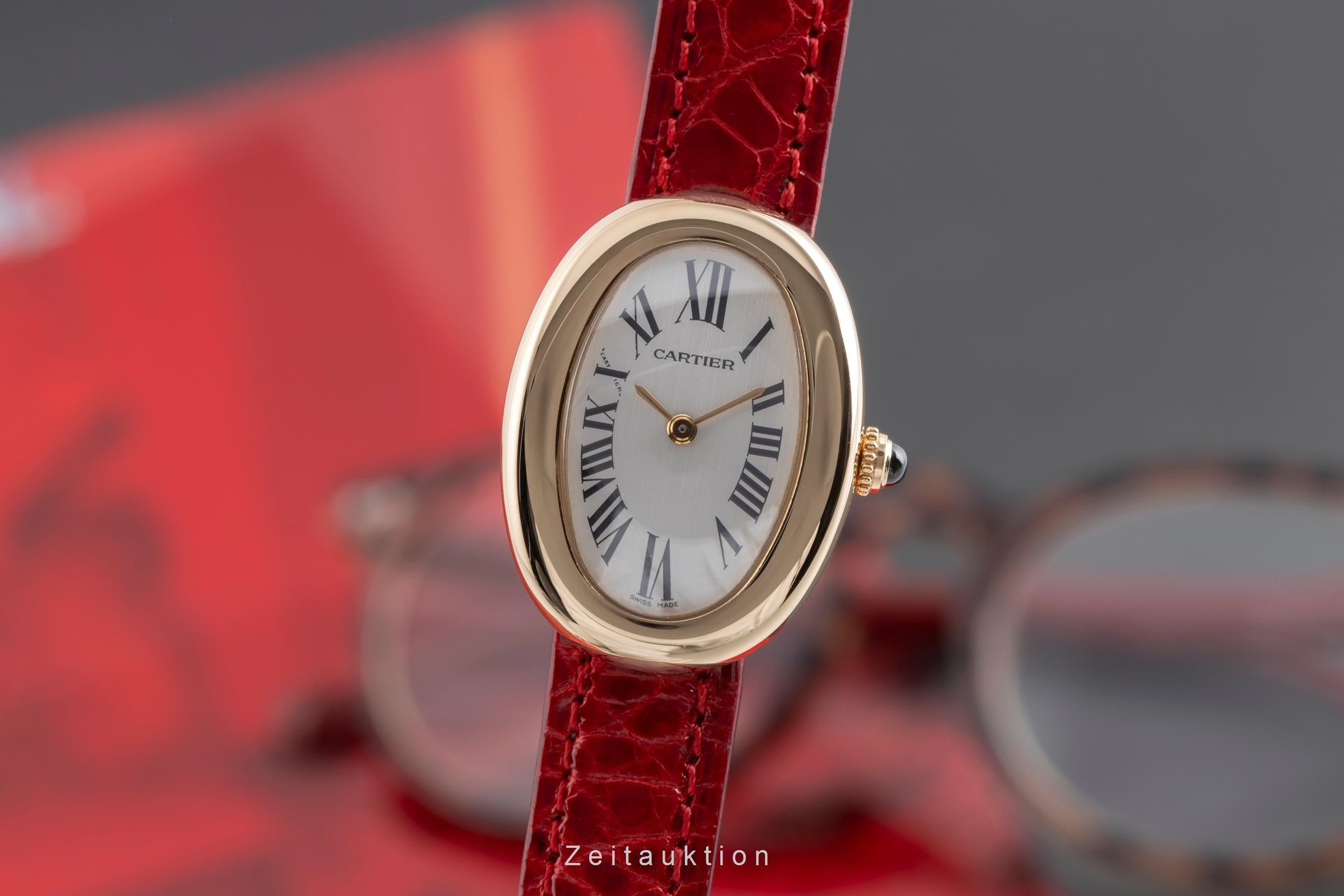 Cartier Baignoire 18 ct gold quartz women's watch W1536799  [2503129]