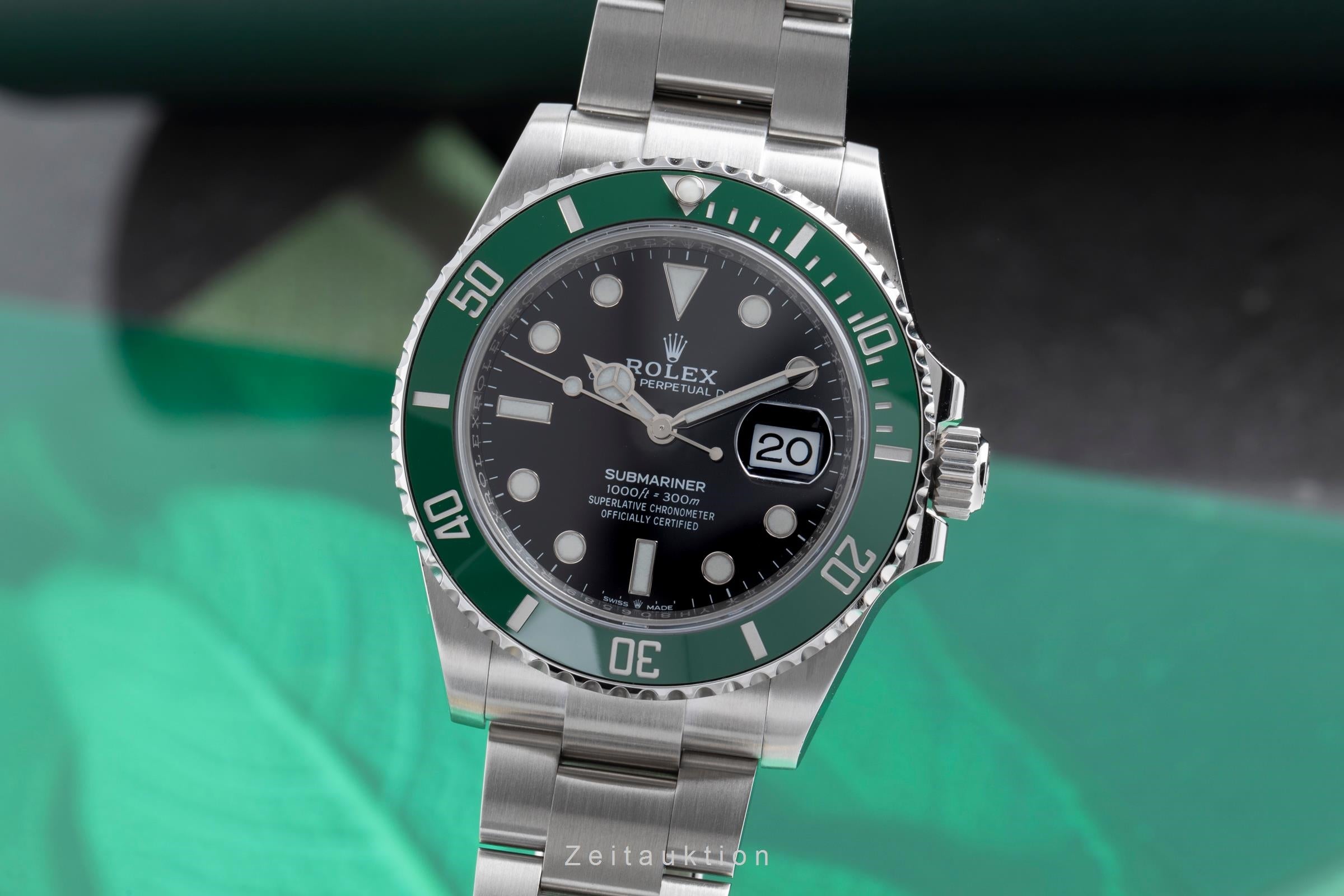 Rolex Submariner steel automatic men's watch 126610LV  [2503158]