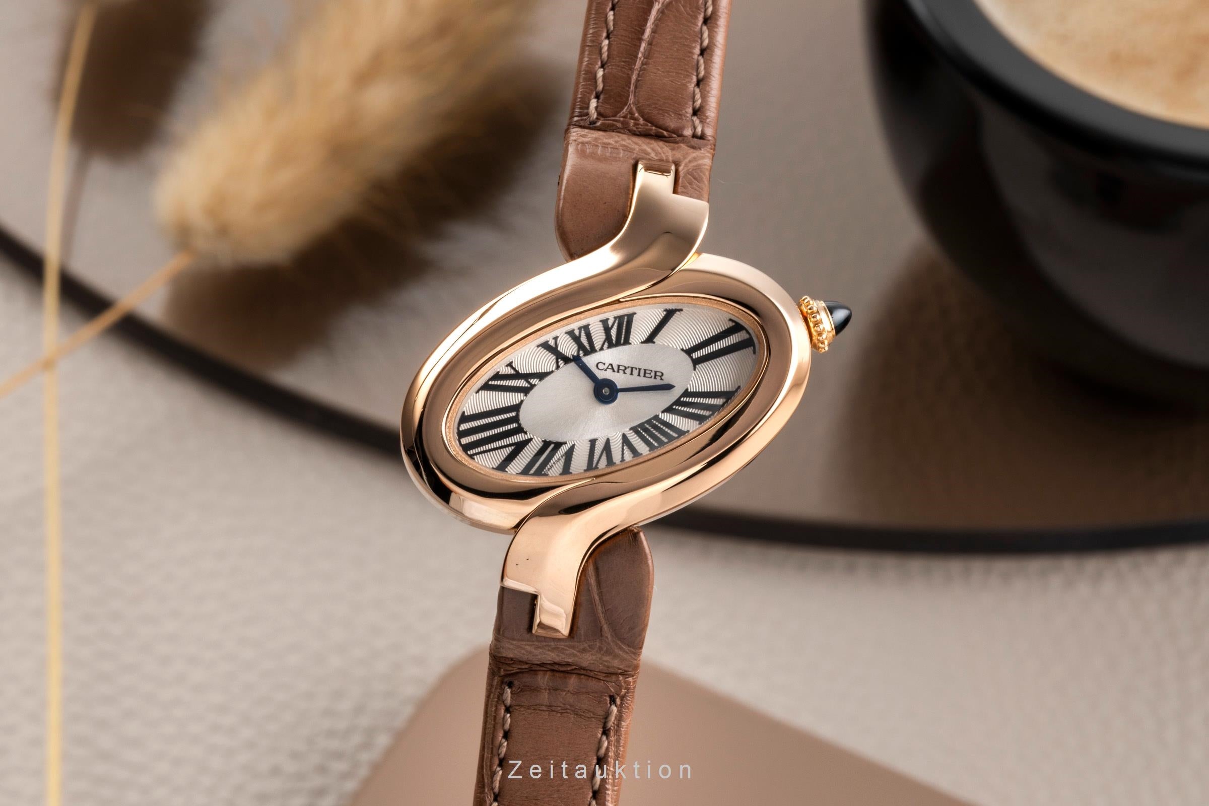 Cartier Delices 18 ct red gold quartz women's watch W8100009  [2503168]