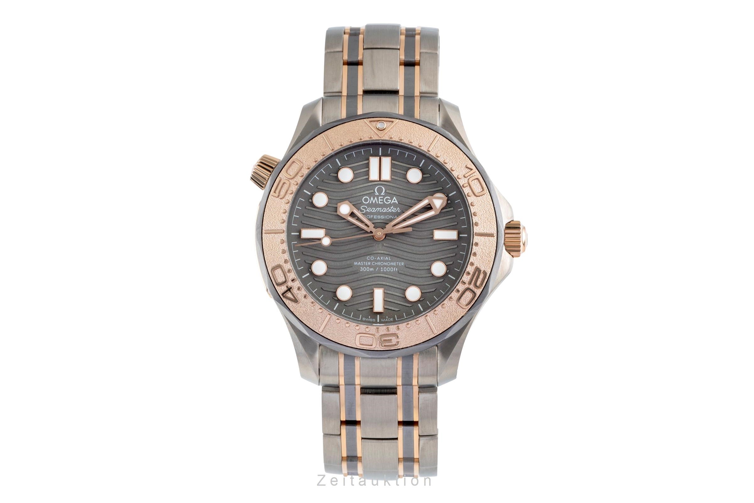 Omega Seamaster titanium / gold automatic men's watch 210.60.42.20.99.001 LP: 16200EUR Limited  [2503224]
